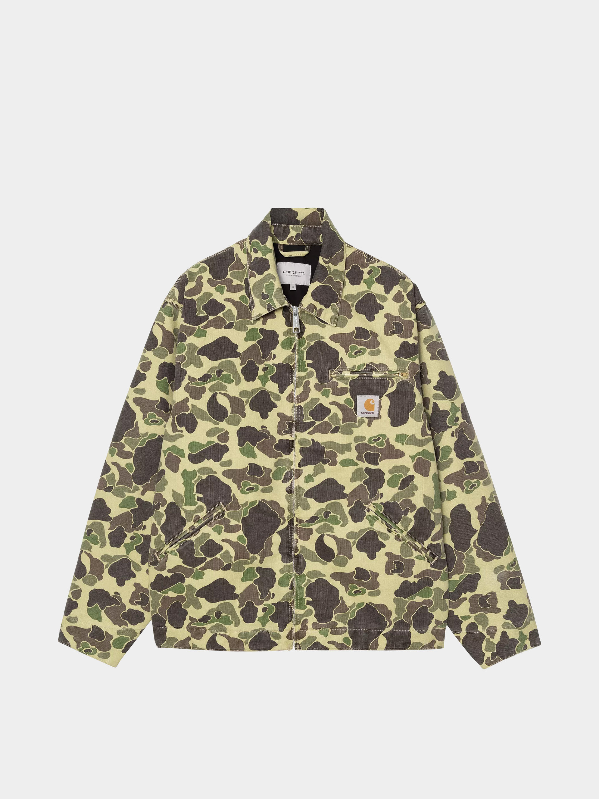 Яке Carhartt WIP Duck Detroit (camo duck/green/stone washed)