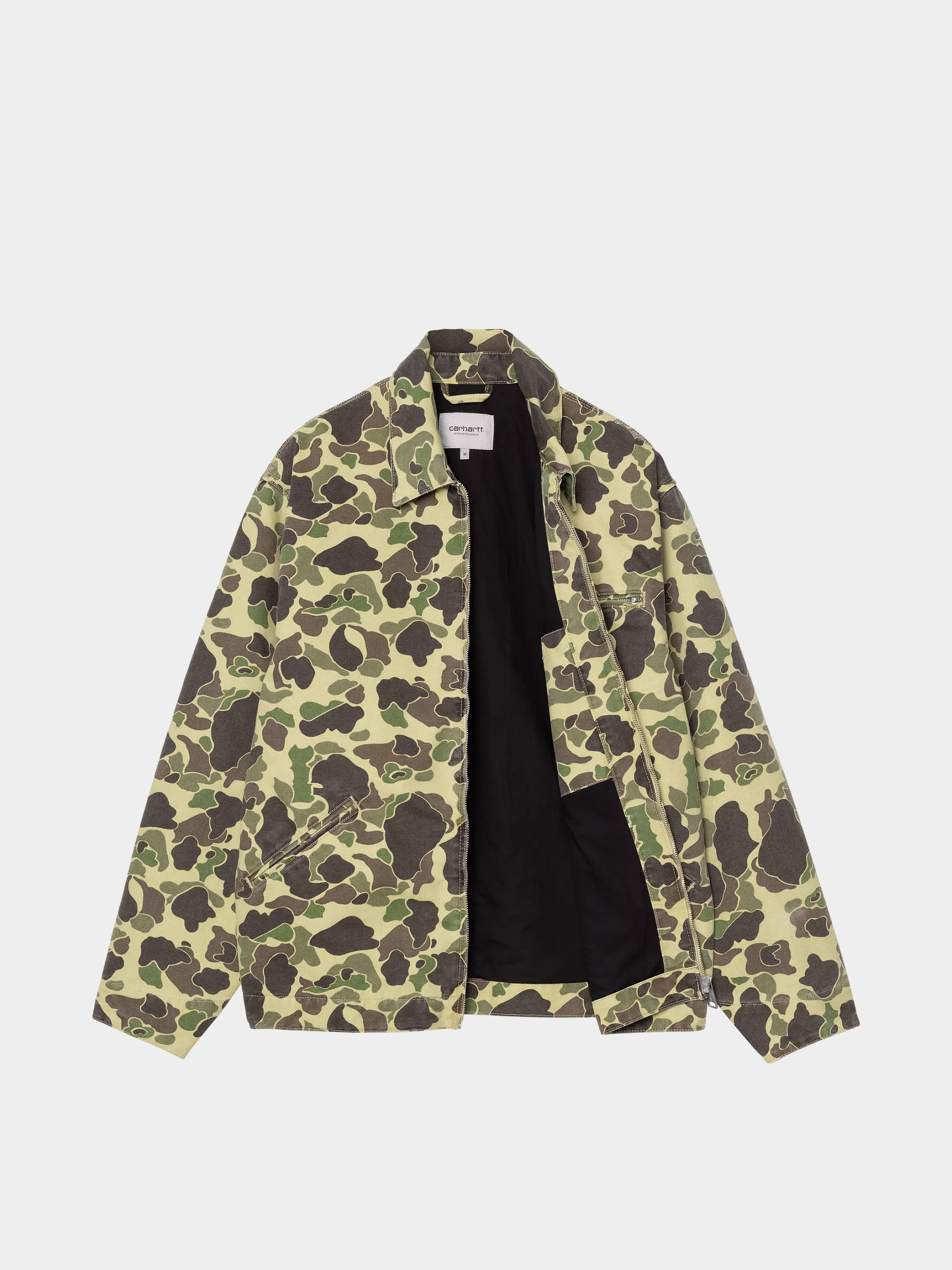 Яке Carhartt WIP Duck Detroit (camo duck/green/stone washed)