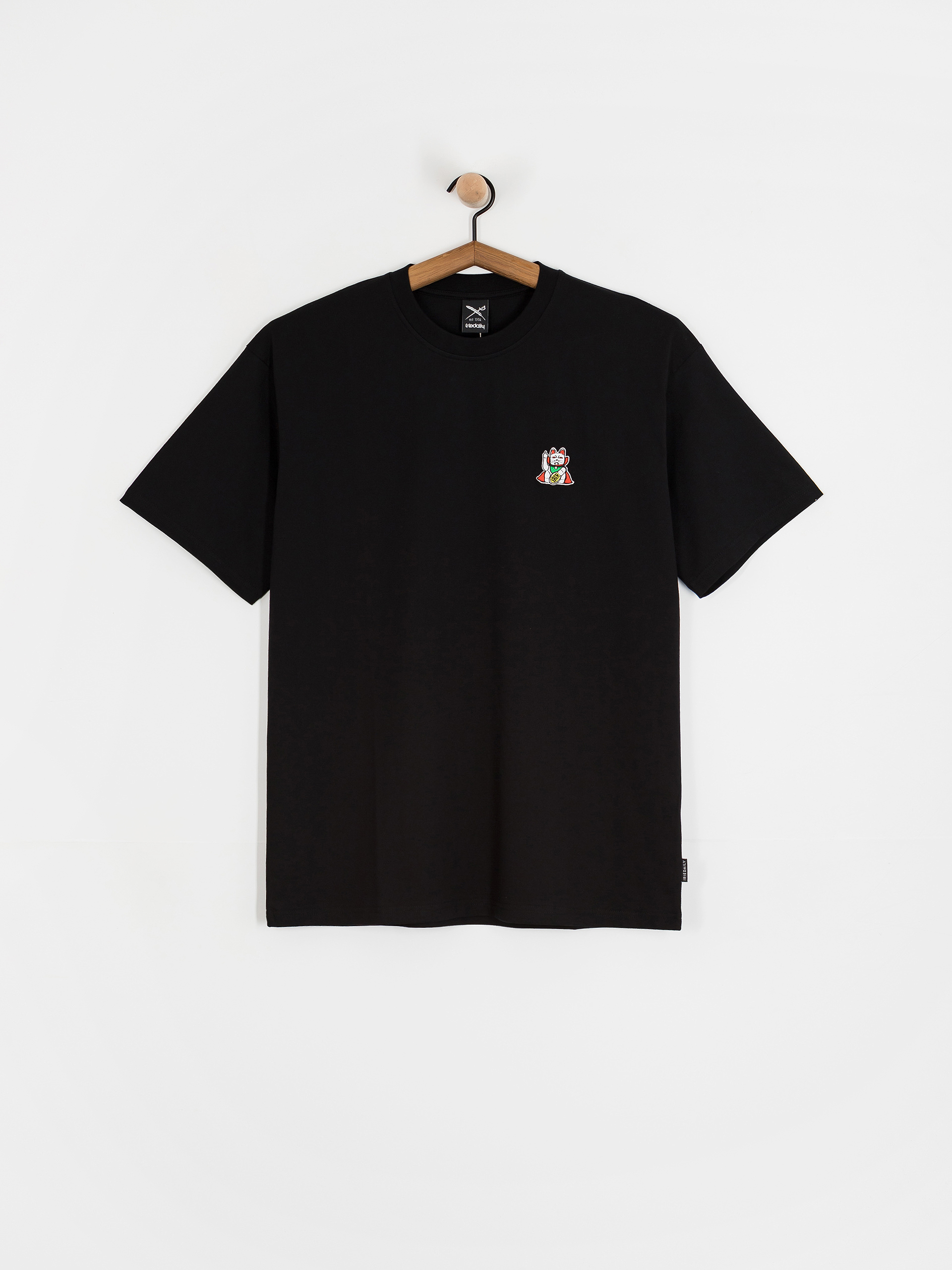 Тениска Iriedaily Vamp Cat (black)