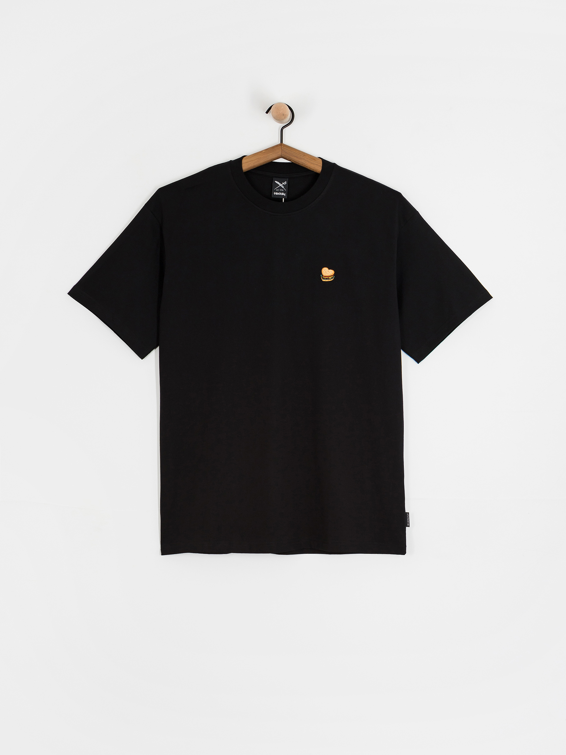 Тениска Iriedaily Burger Heart (black)