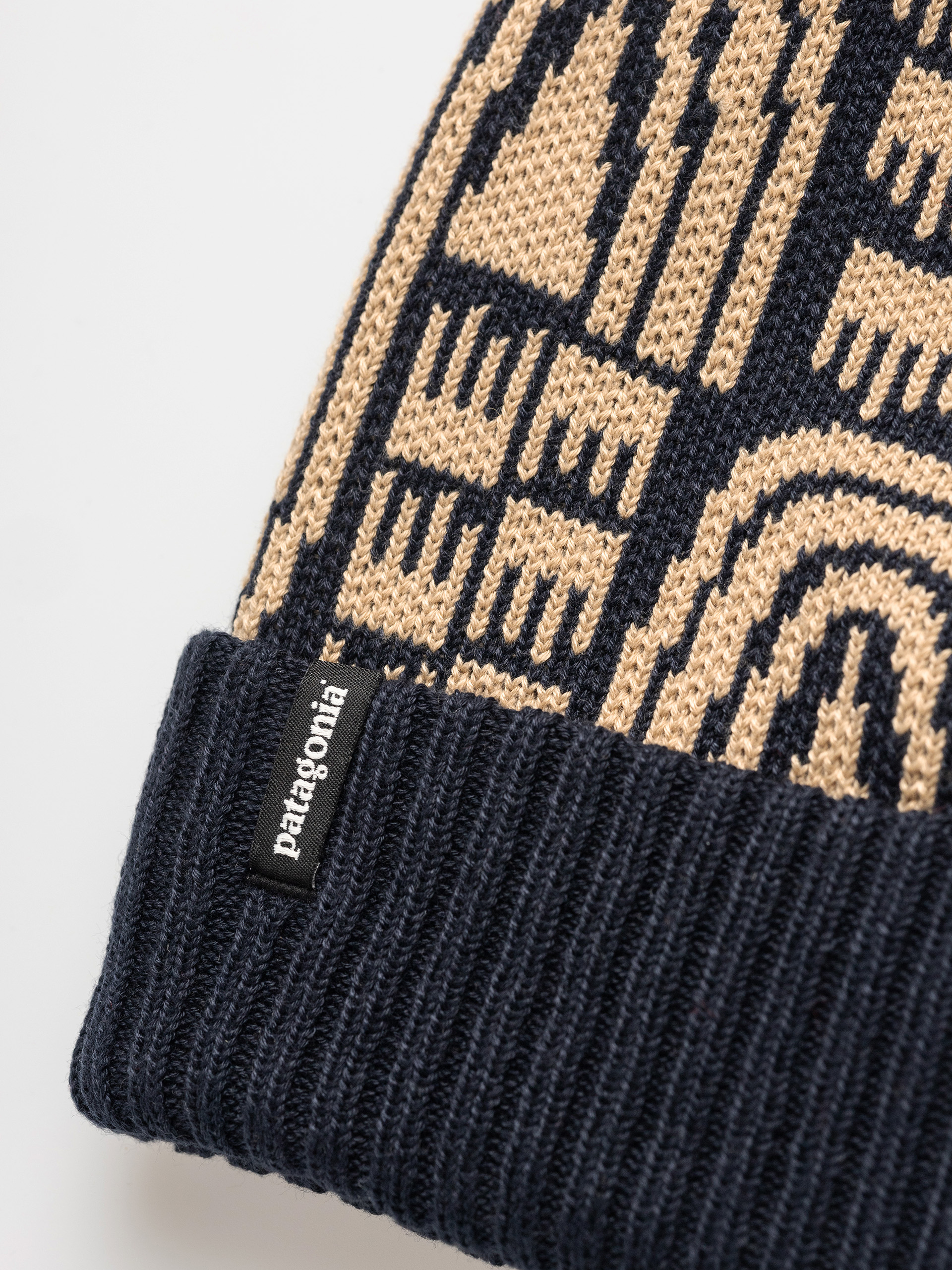 Шапка Patagonia Powder Town (flow sunken blue)