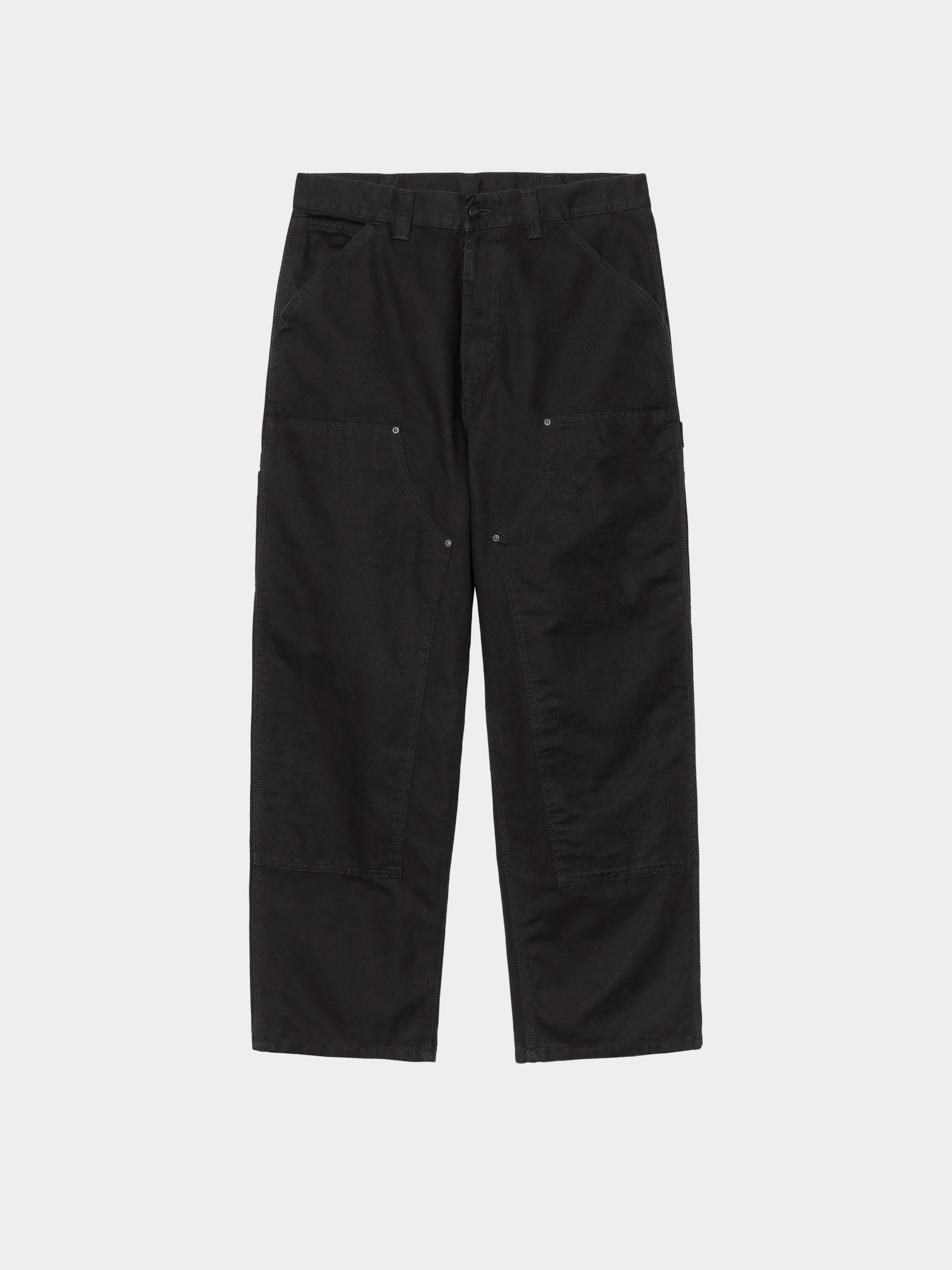 Панталони Carhartt WIP OG Double Knee (black/stone washed)