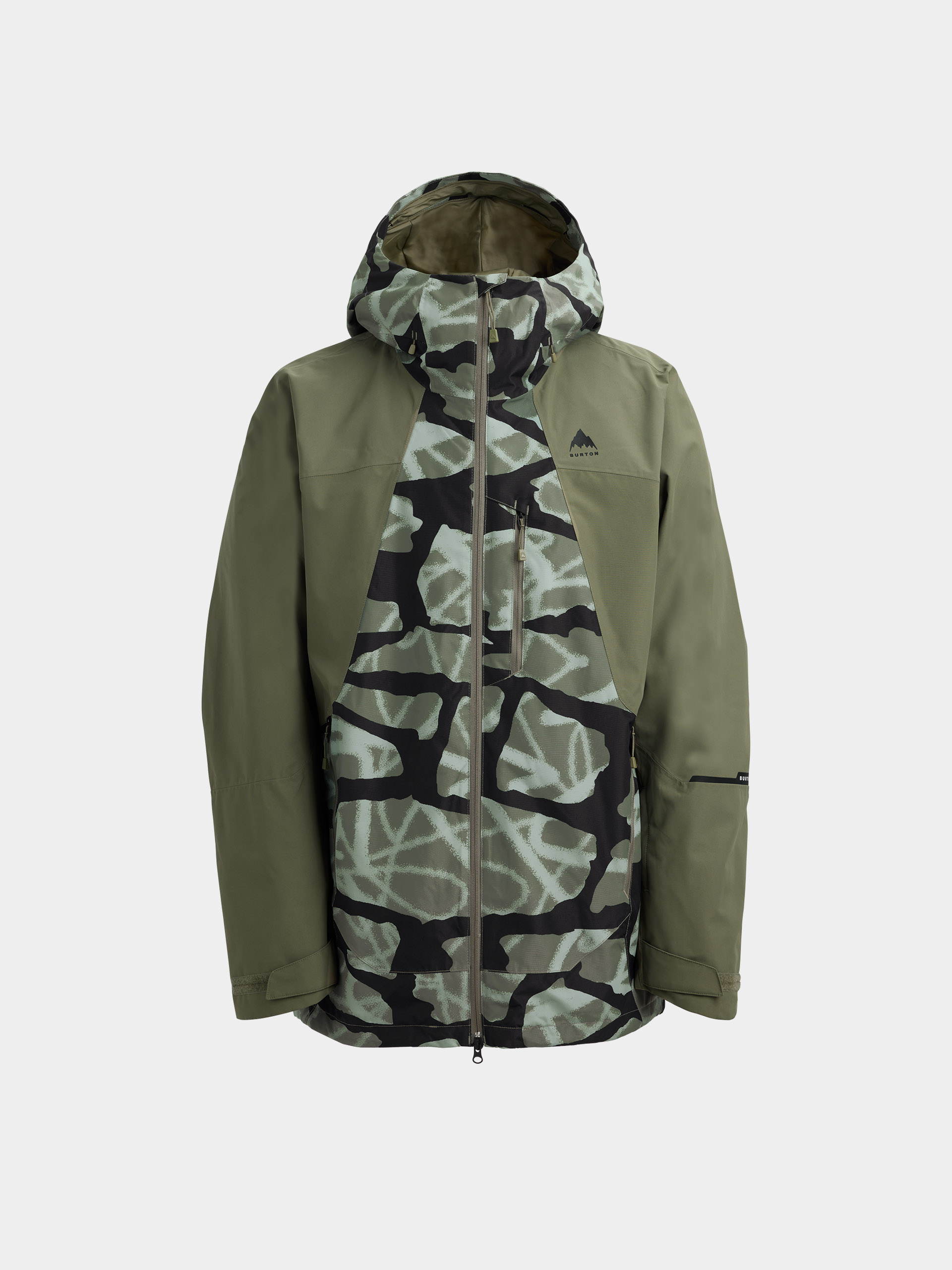 Мъжки Сноуборд яке Burton Reserve 2L (graffiti camo/forest moss)