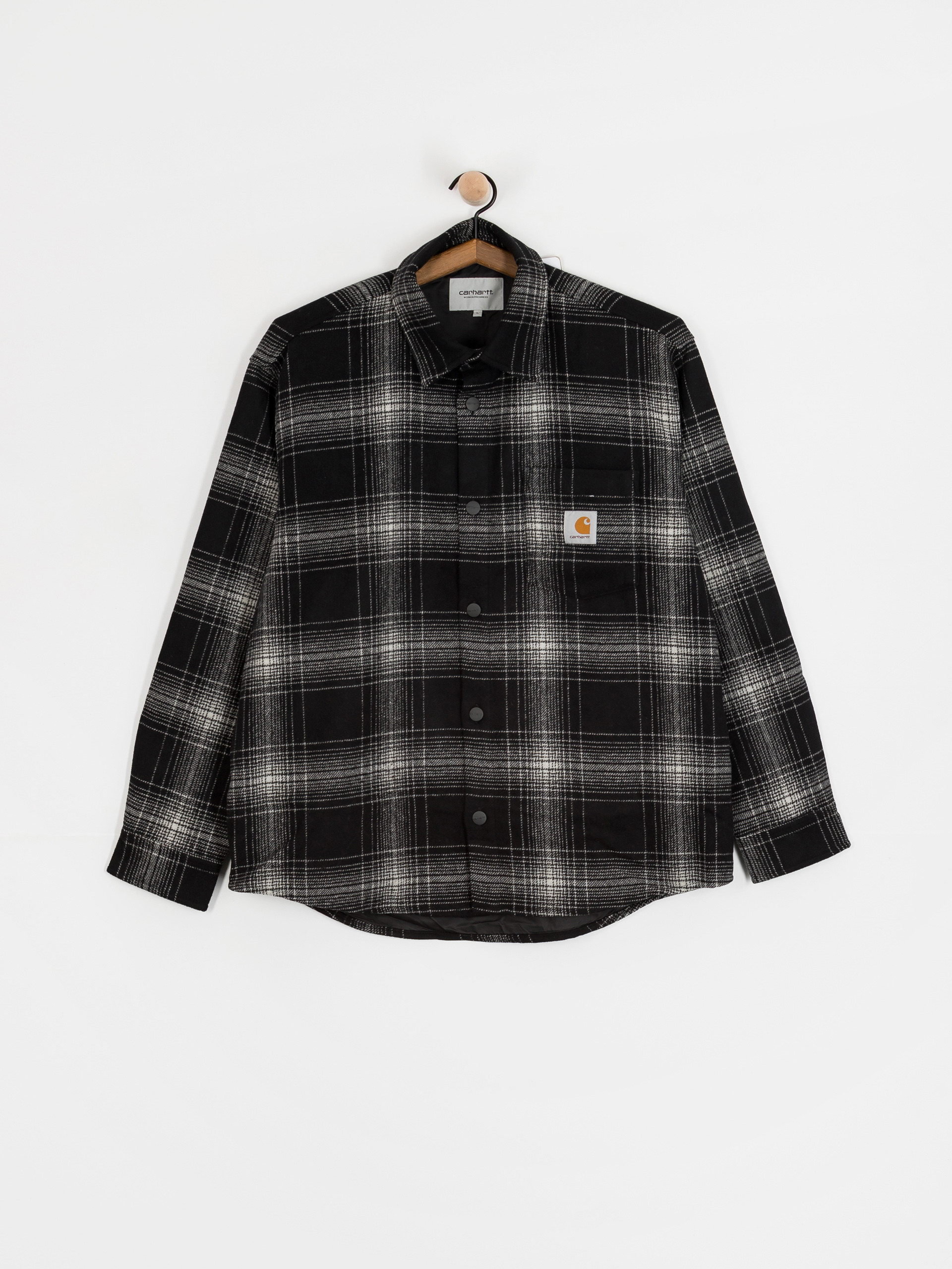 Яке Carhartt WIP Brennan (brennan check/black/wax)