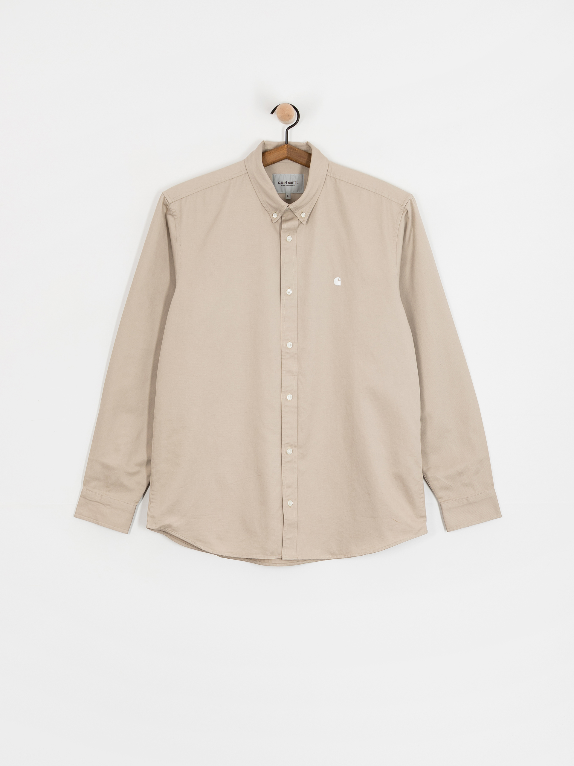 Риза Carhartt WIP Madison (fleur de sel/wax)