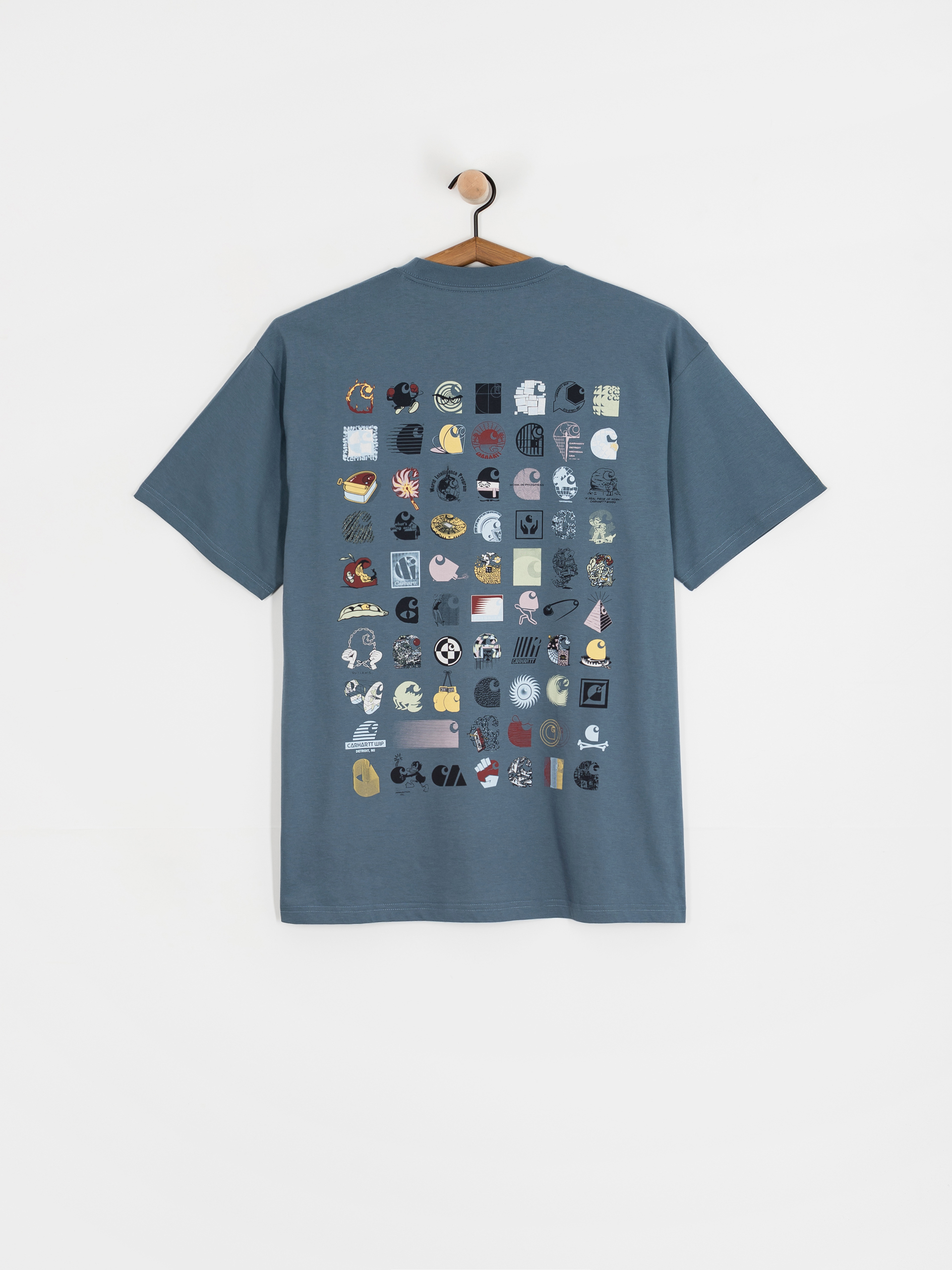 Тениска Carhartt WIP C Logo Archive (angelite)