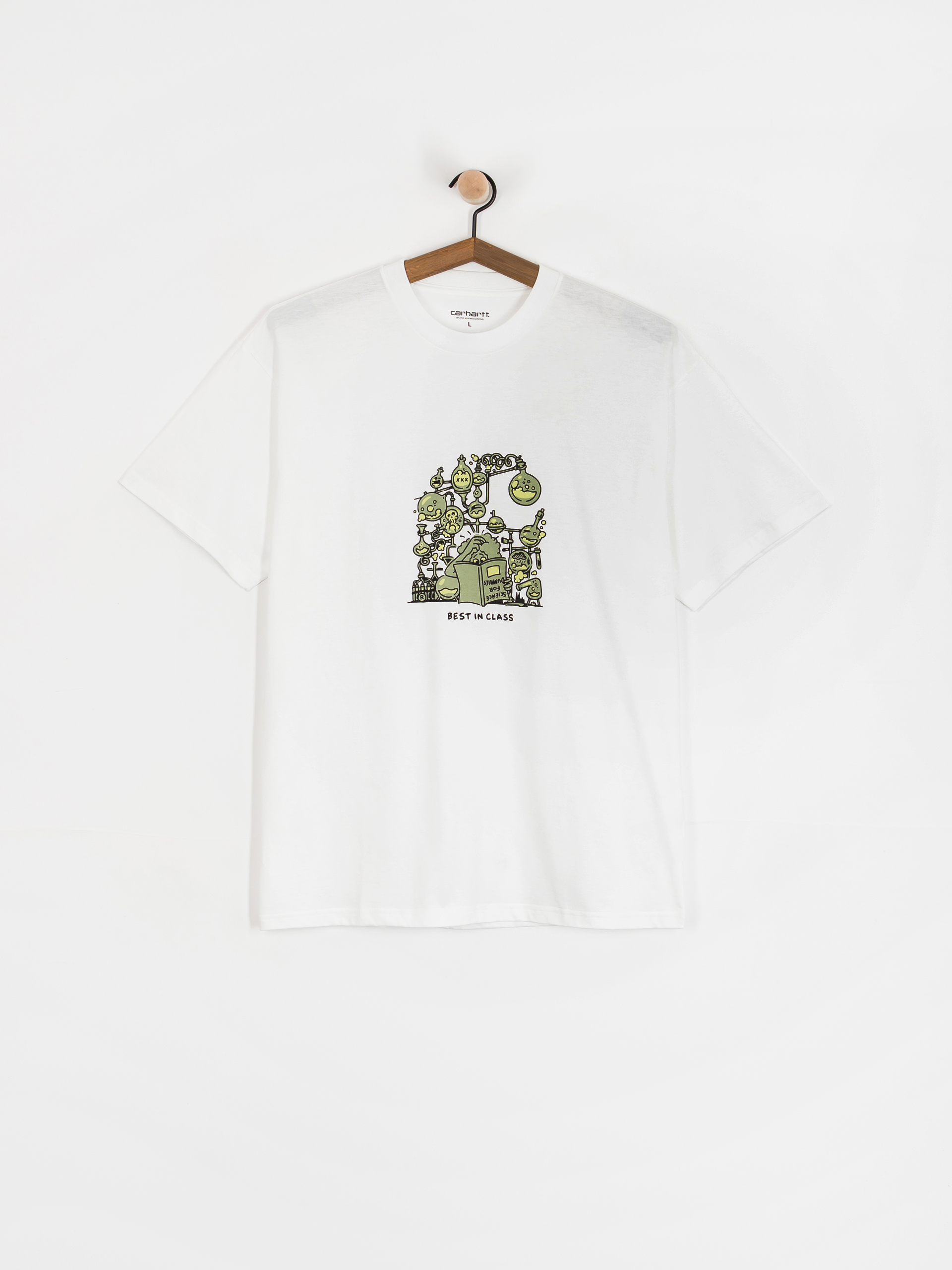 Тениска Carhartt WIP Beaker (white)
