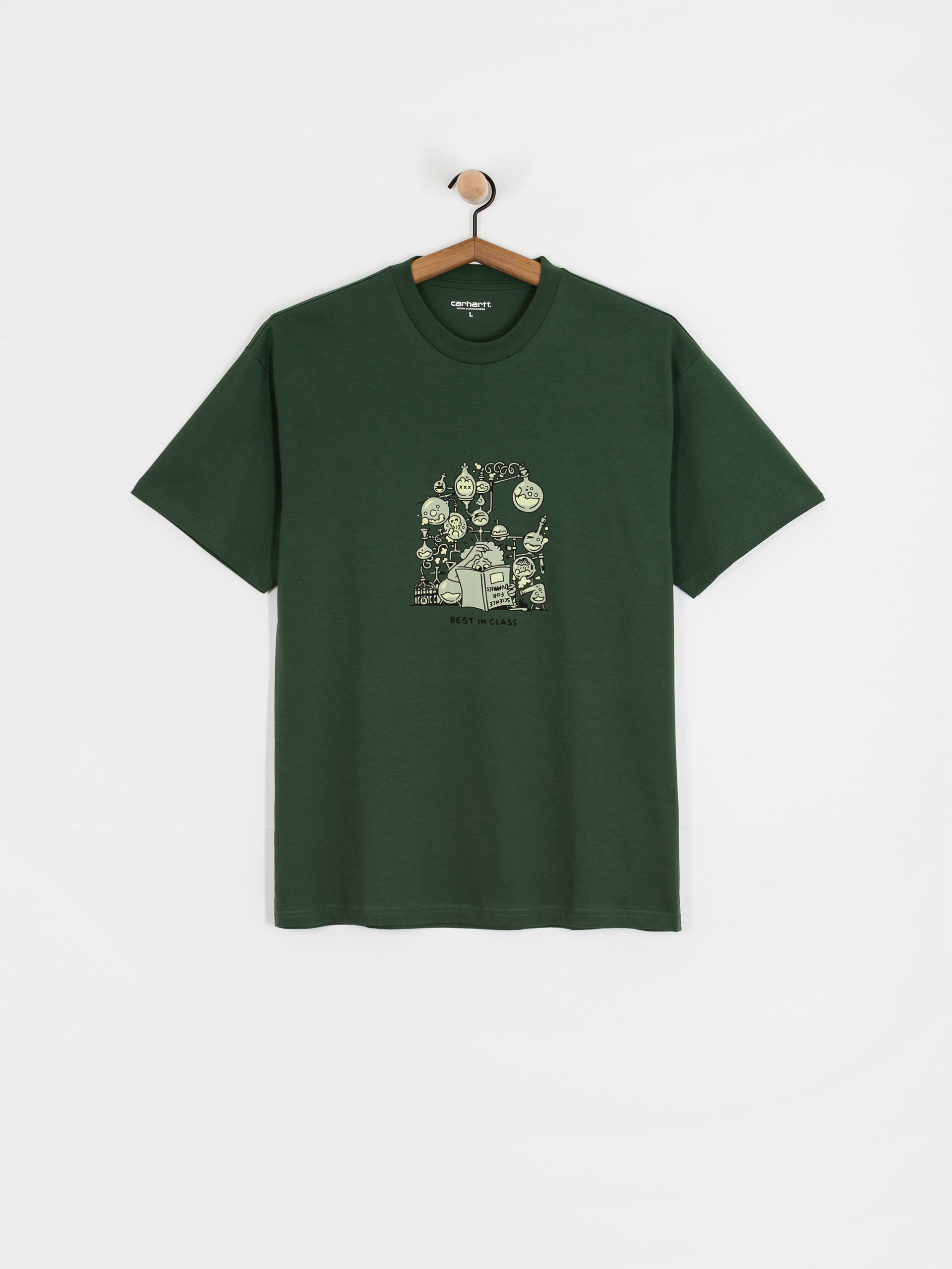 Тениска Carhartt WIP Beaker (sycamore tree)