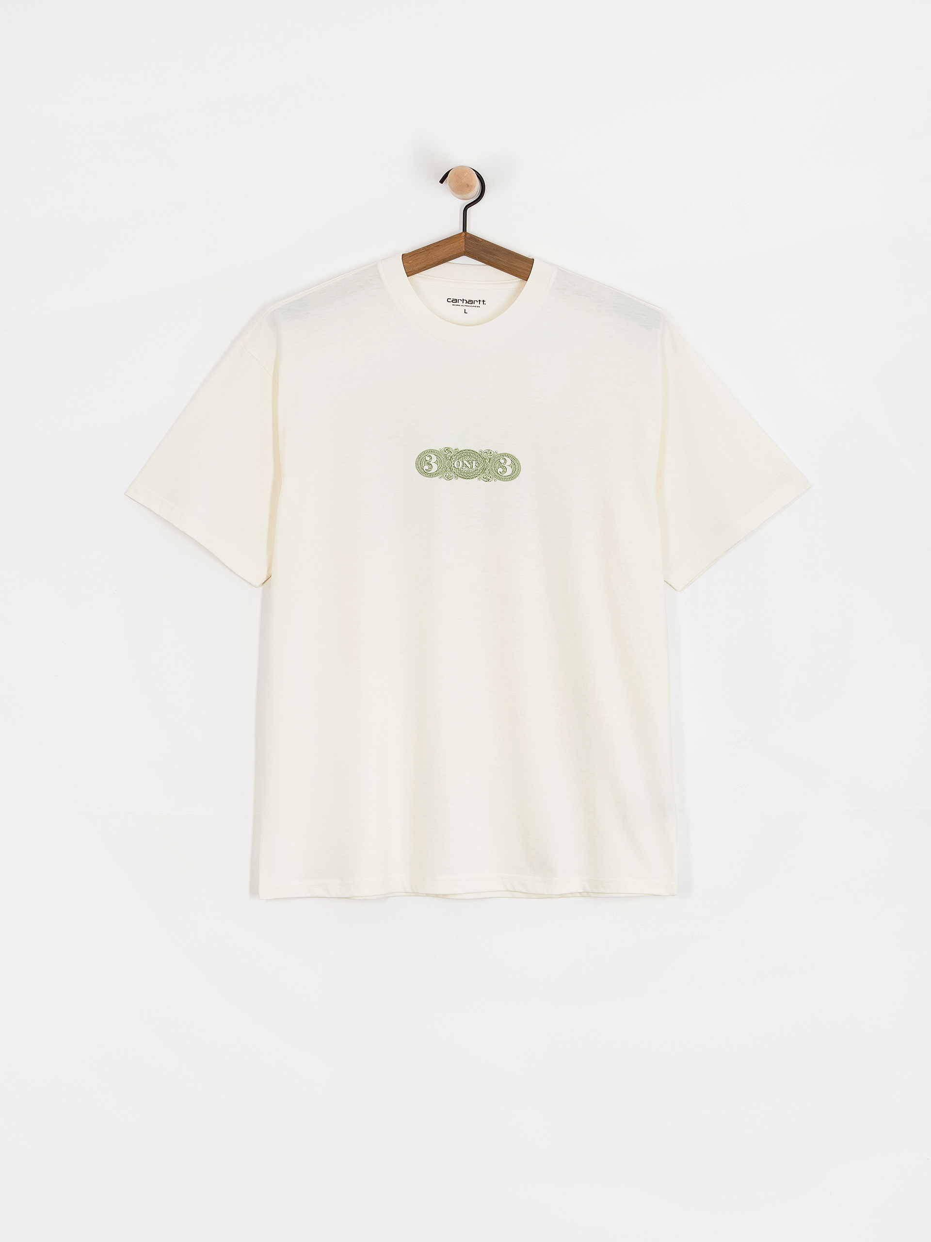Тениска Carhartt WIP 3 One 3 (wax)