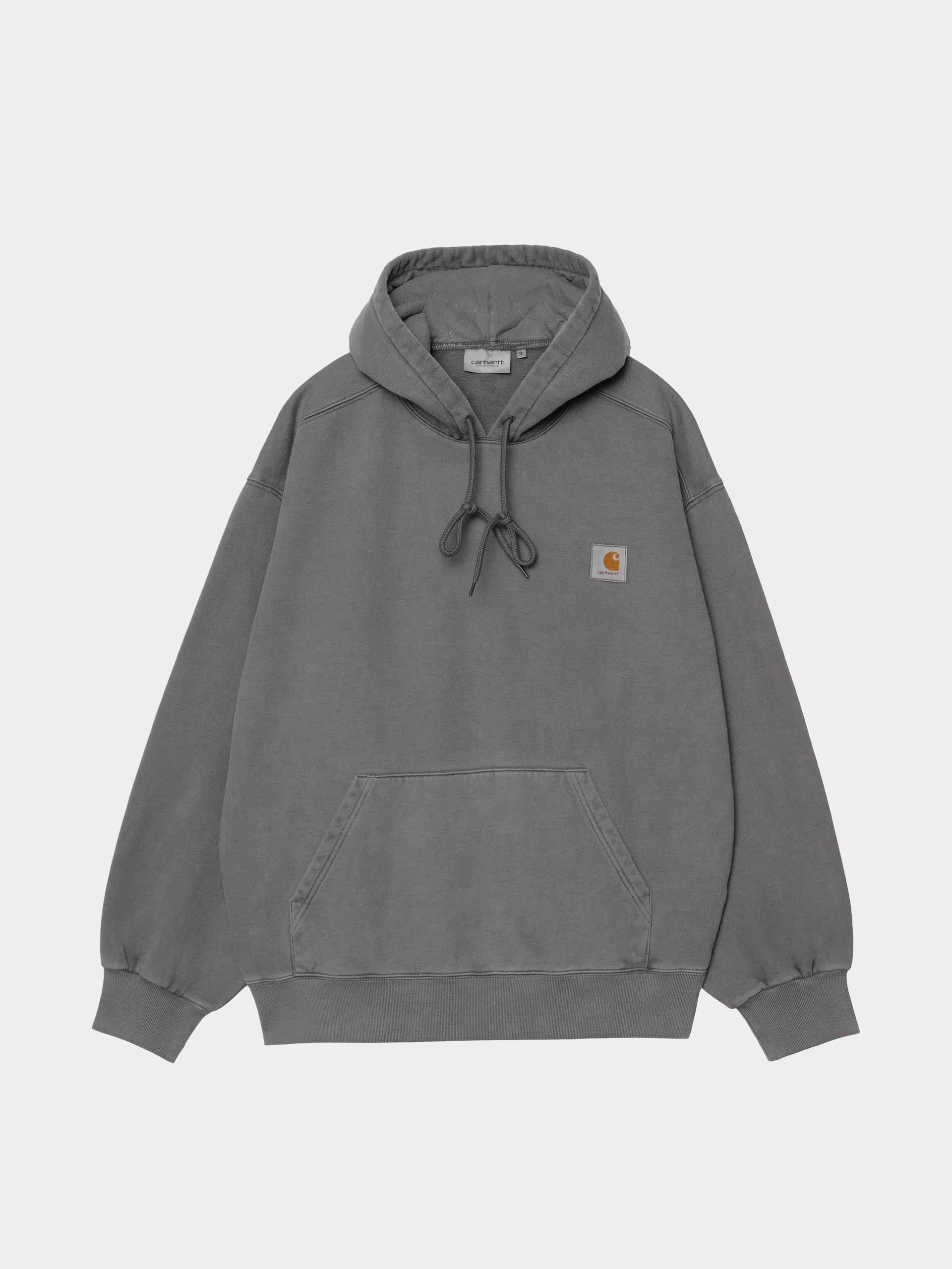 Суитшърт с качулка Carhartt WIP Vista HD (black/garment dyed)