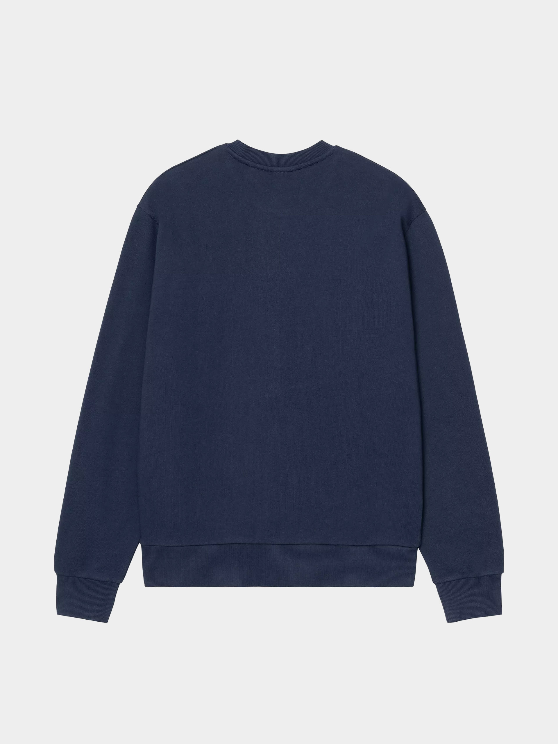 Суитшърт Carhartt WIP Script Embroidery (jupiter/white)