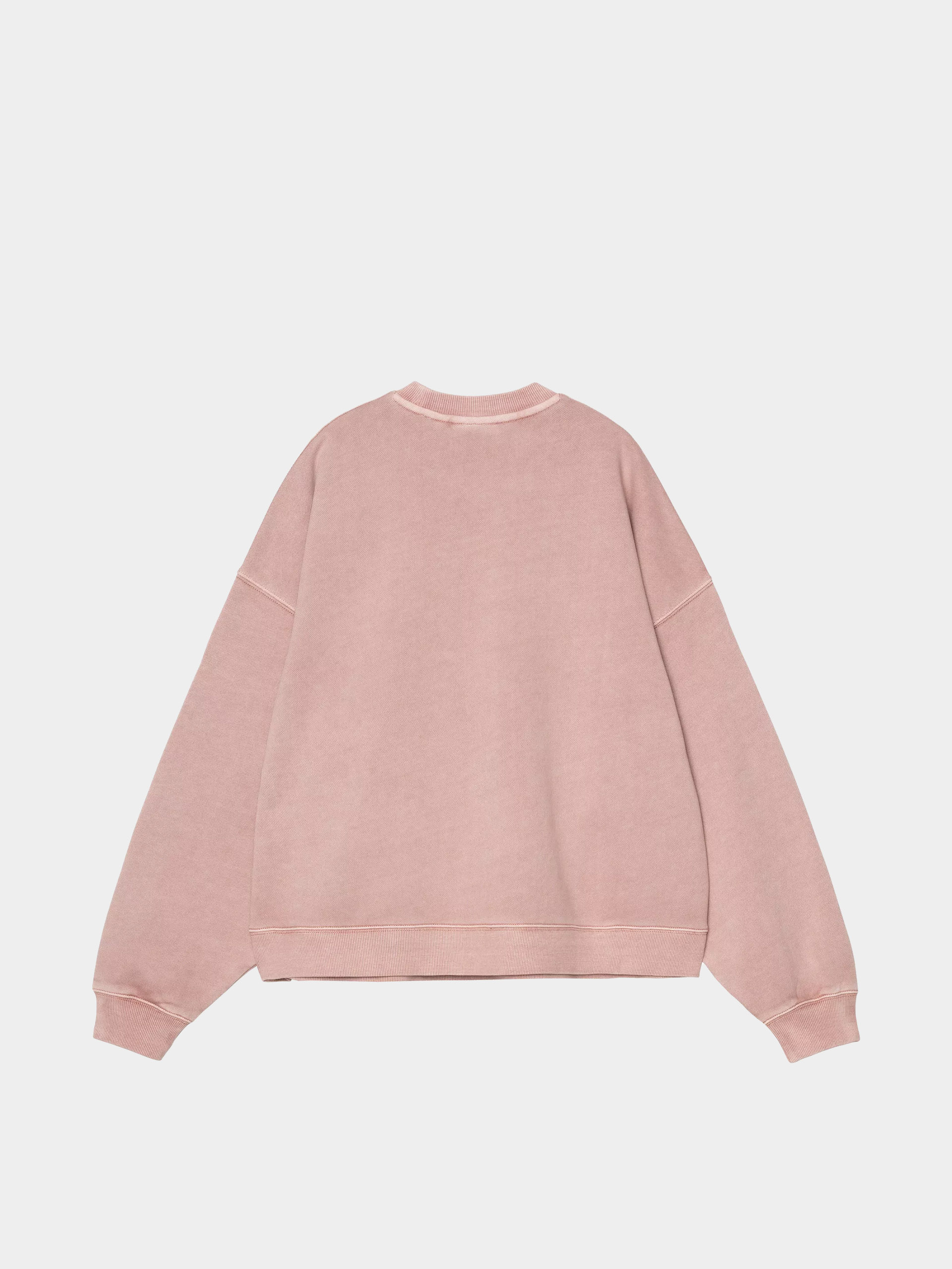 Суитшърт Carhartt WIP Benton Wmn (glassy pink/garment dyed)