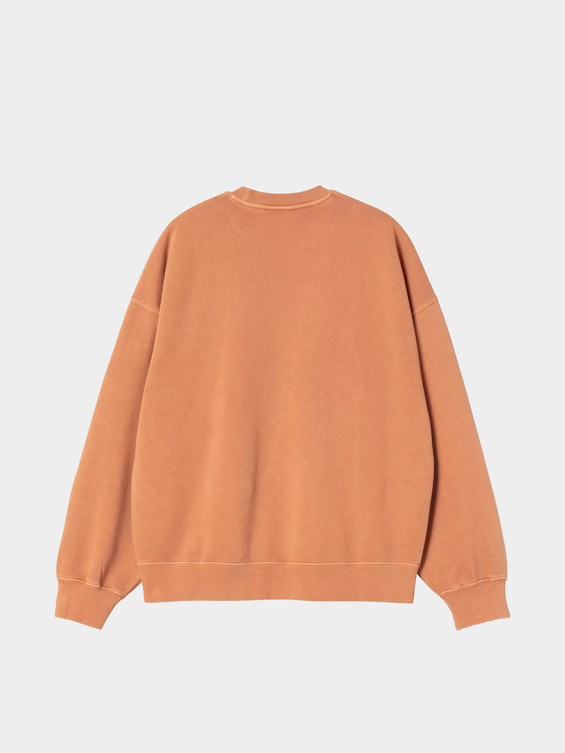 Суитшърт Carhartt WIP Benton (redhaven/garment dyed)