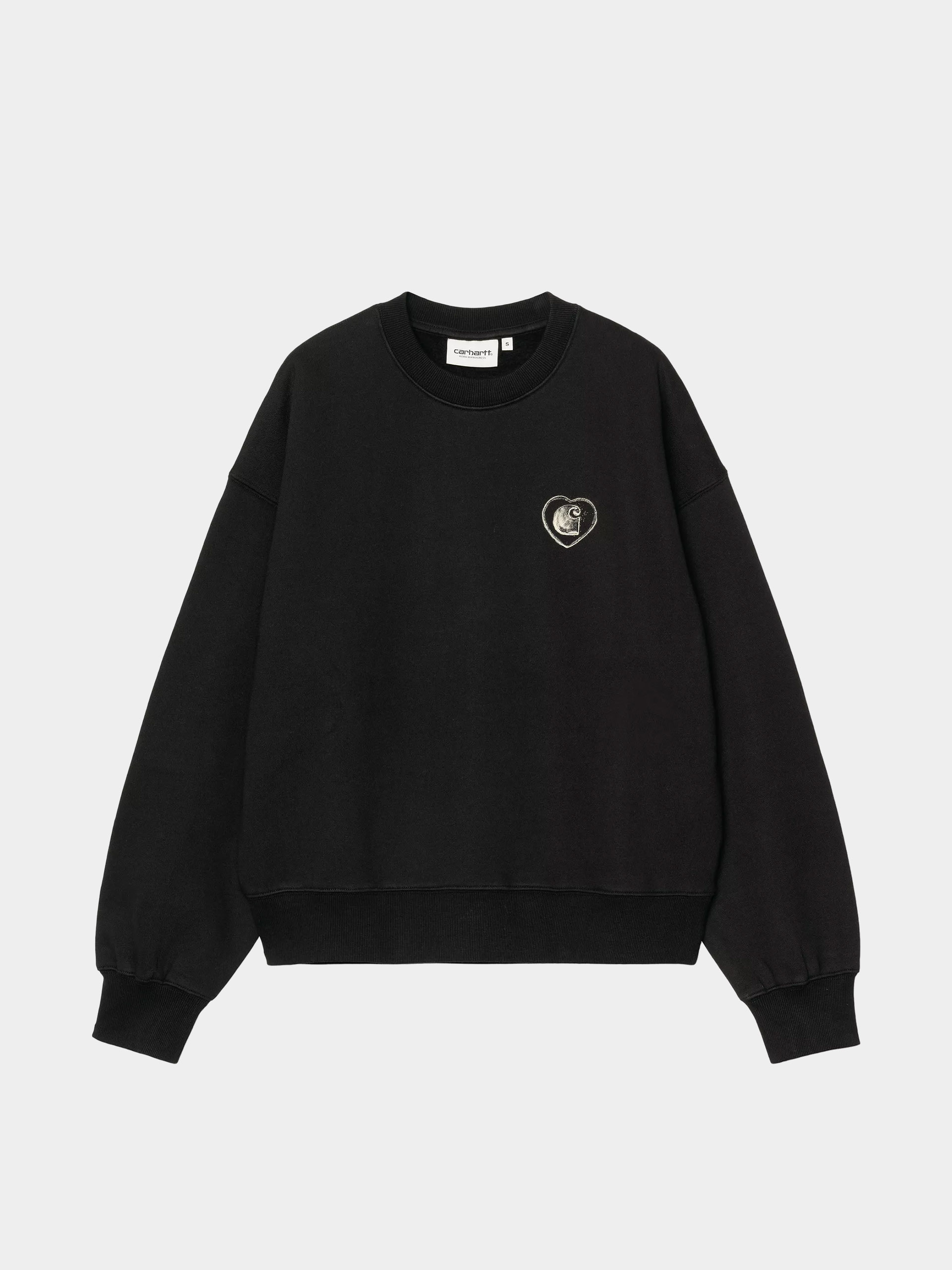Суитшърт Carhartt WIP Hearts Of Hartts Wmn (black)