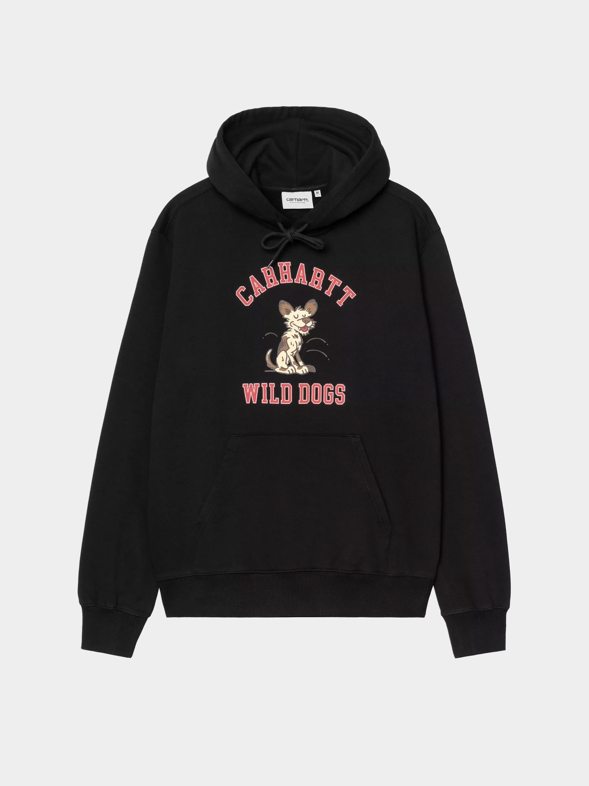 Суитшърт с качулка Carhartt WIP Wild Dog HD (black)