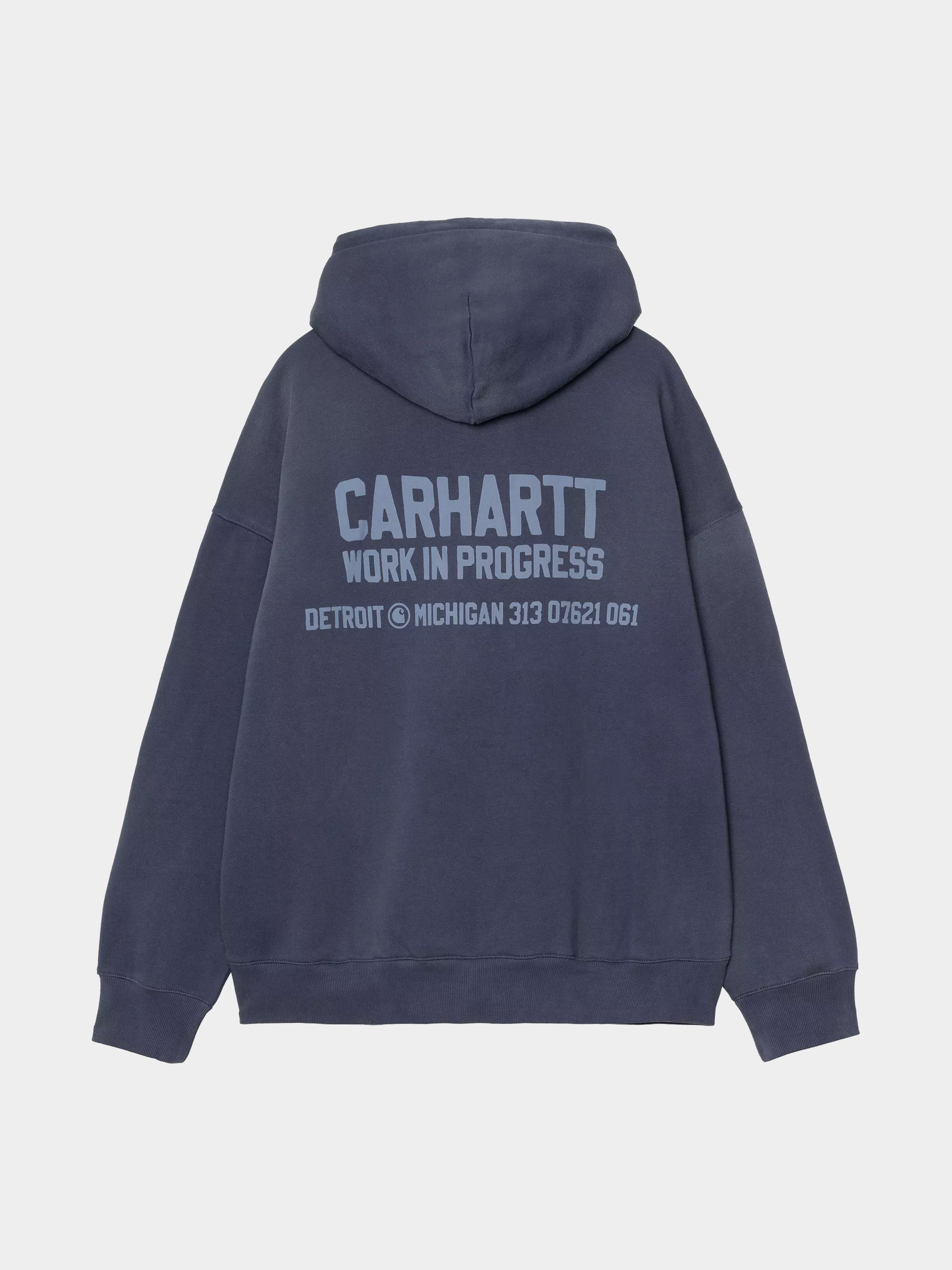 Суитшърт с качулка Carhartt WIP Distance HD (jupiter/stone dyed)