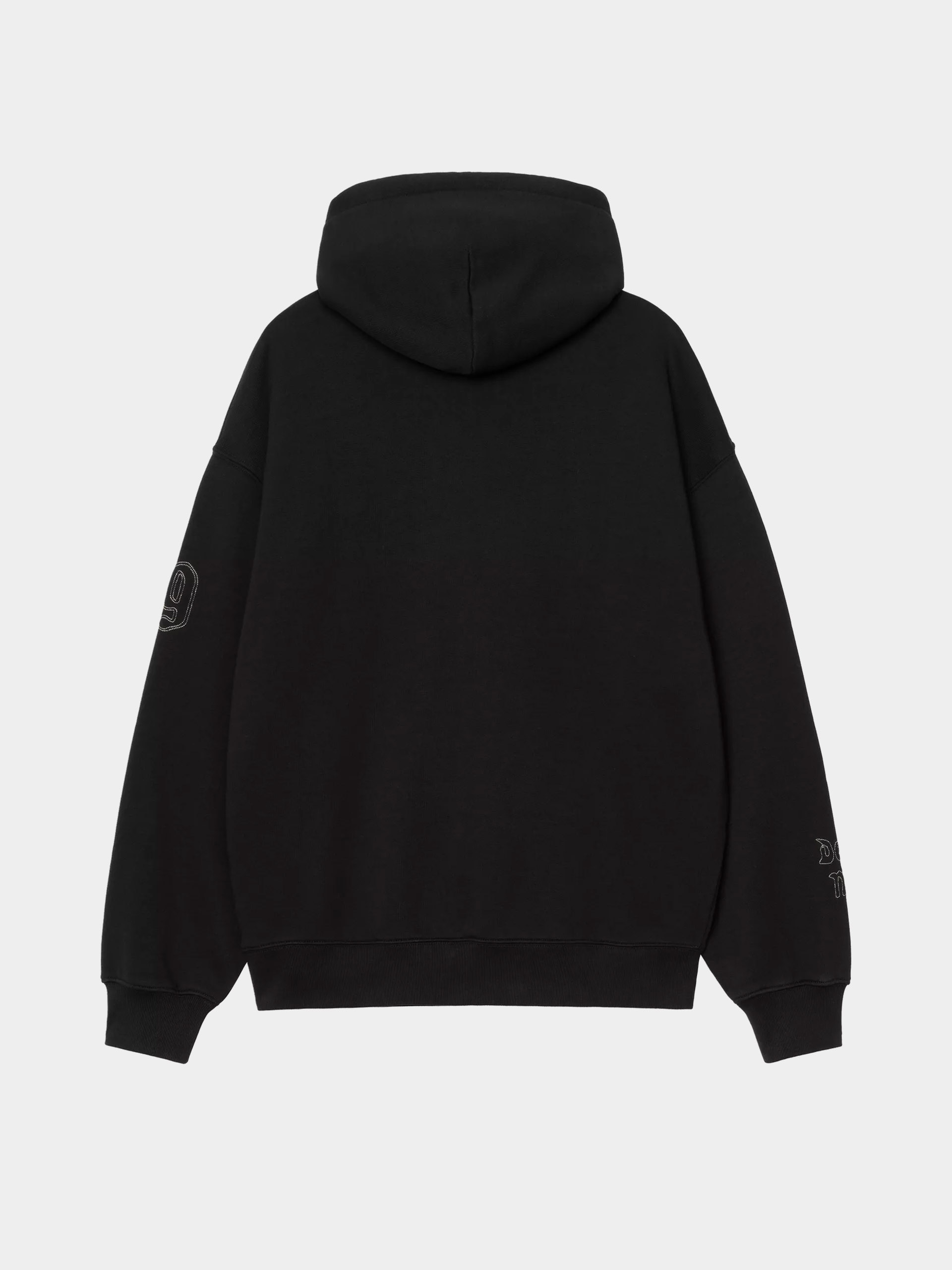 Суитшърт с качулка Carhartt WIP Hackwork HD (black/wall)