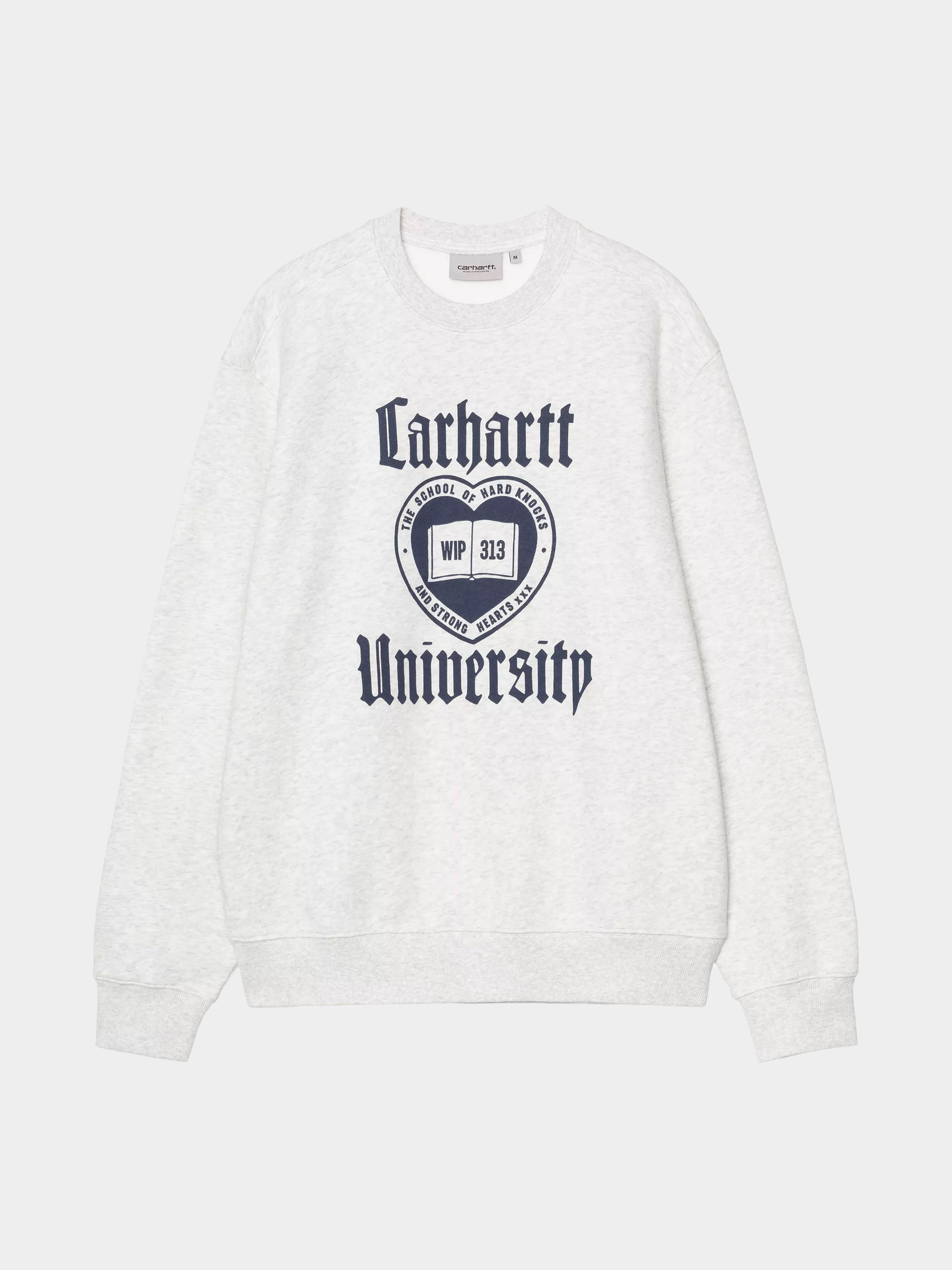 Суитшърт Carhartt WIP Schooling (ash heather)