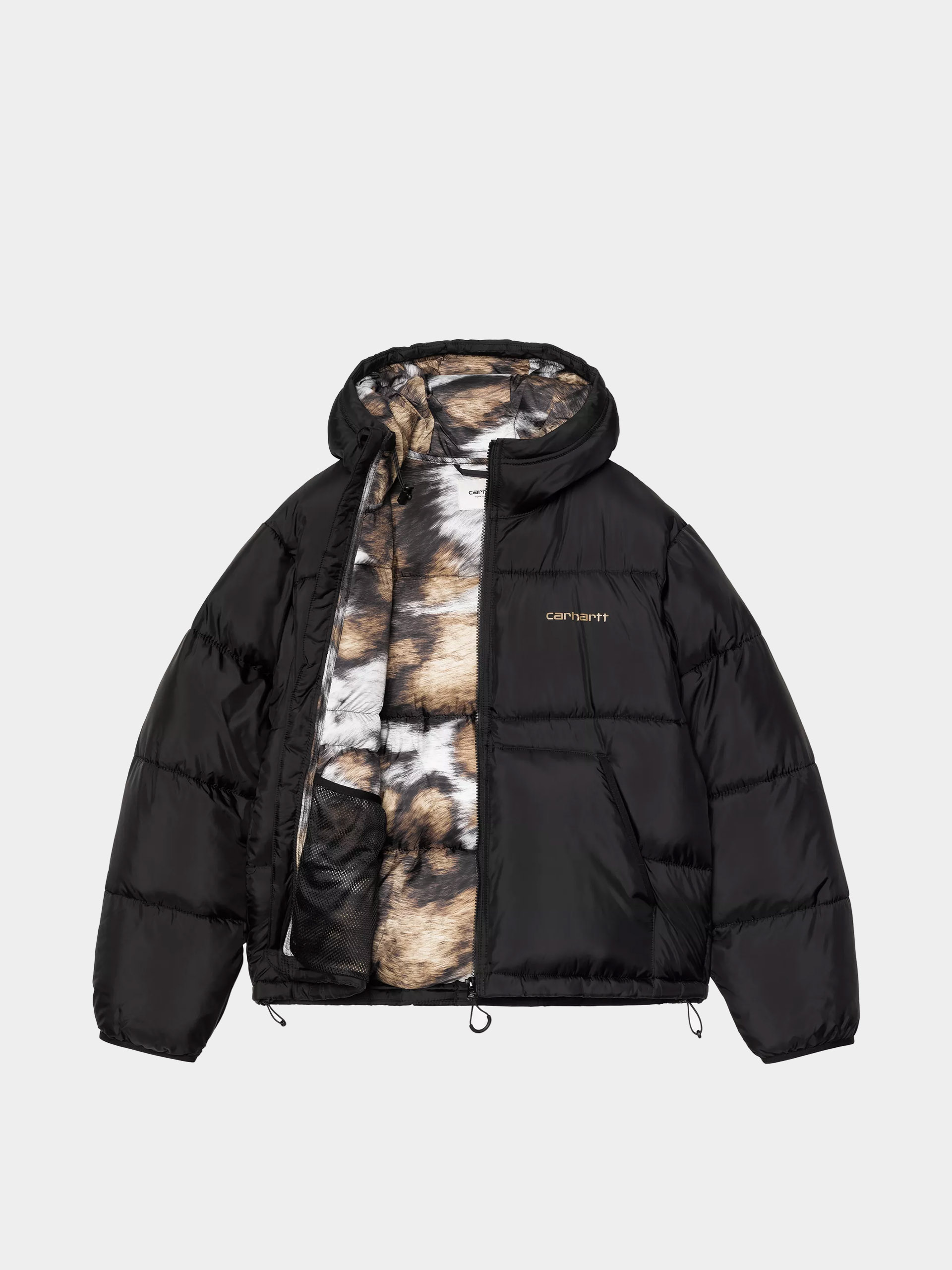 Яке Carhartt WIP Toronto Wmn (black/wild dog print)