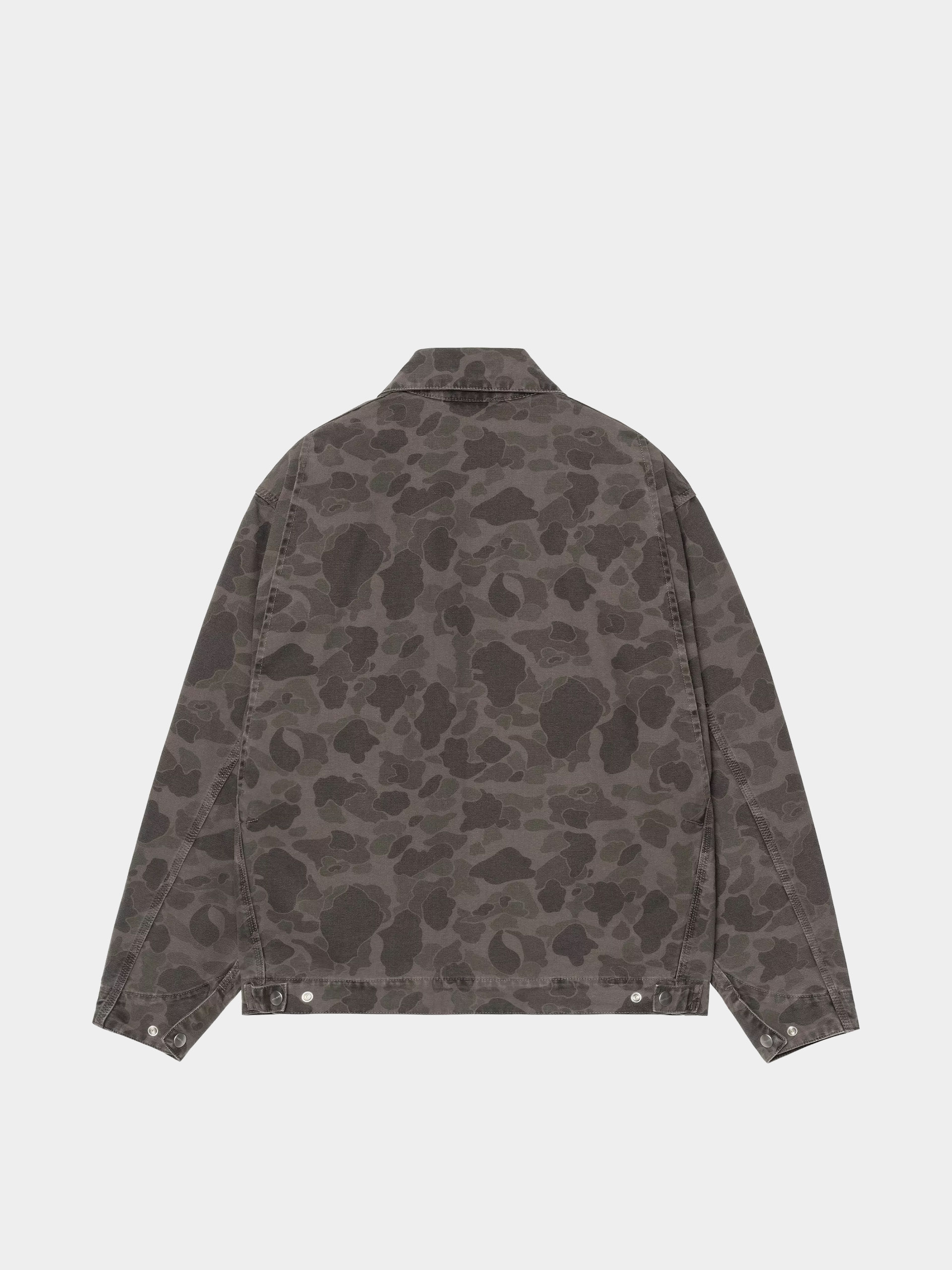 Яке Carhartt WIP Duck Detroit (camo duck/green/porphyry/garment dyed)