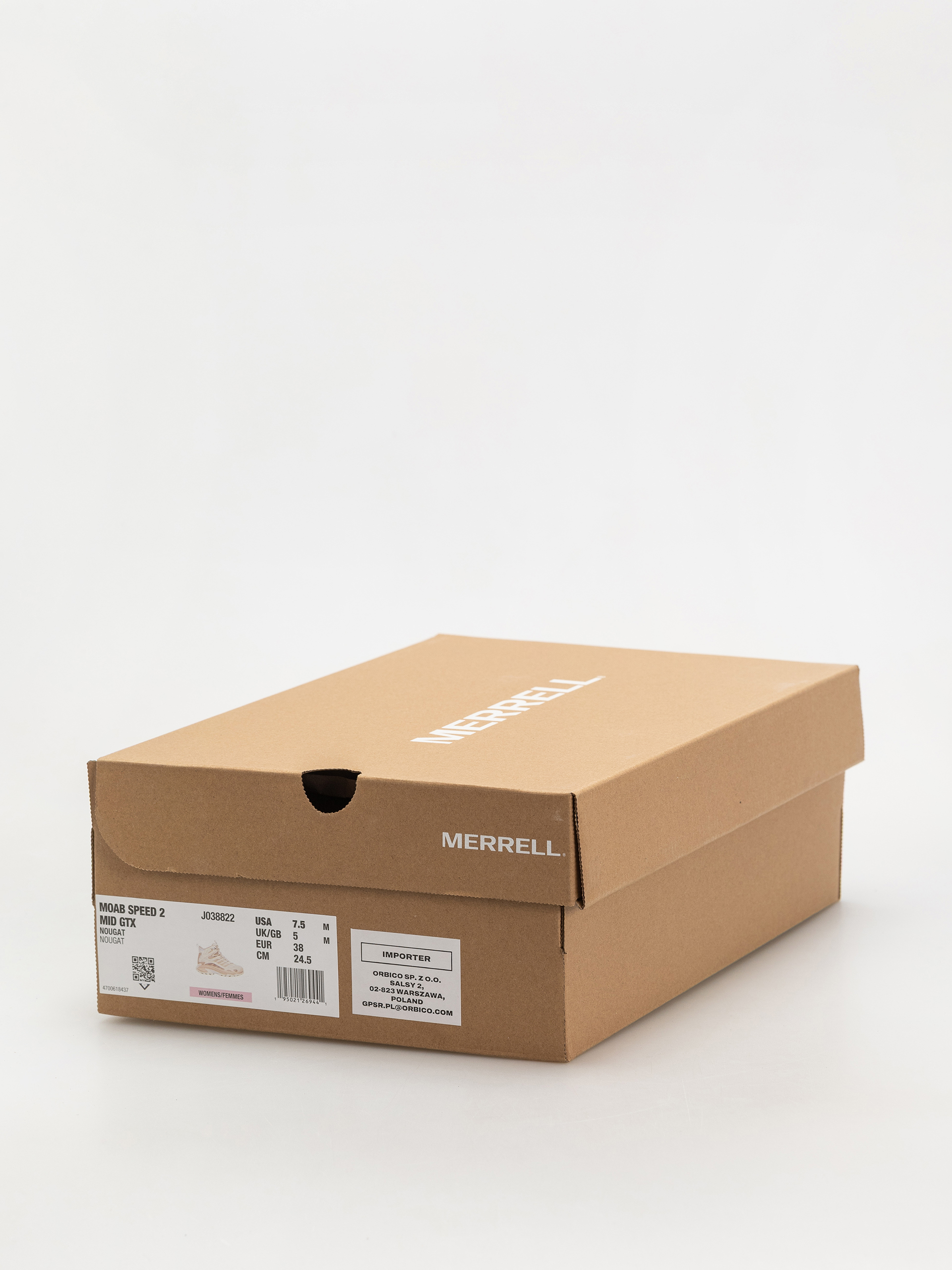 Обувки Merrell Moab Speed 2 Mid GTX Wmn (nougat)