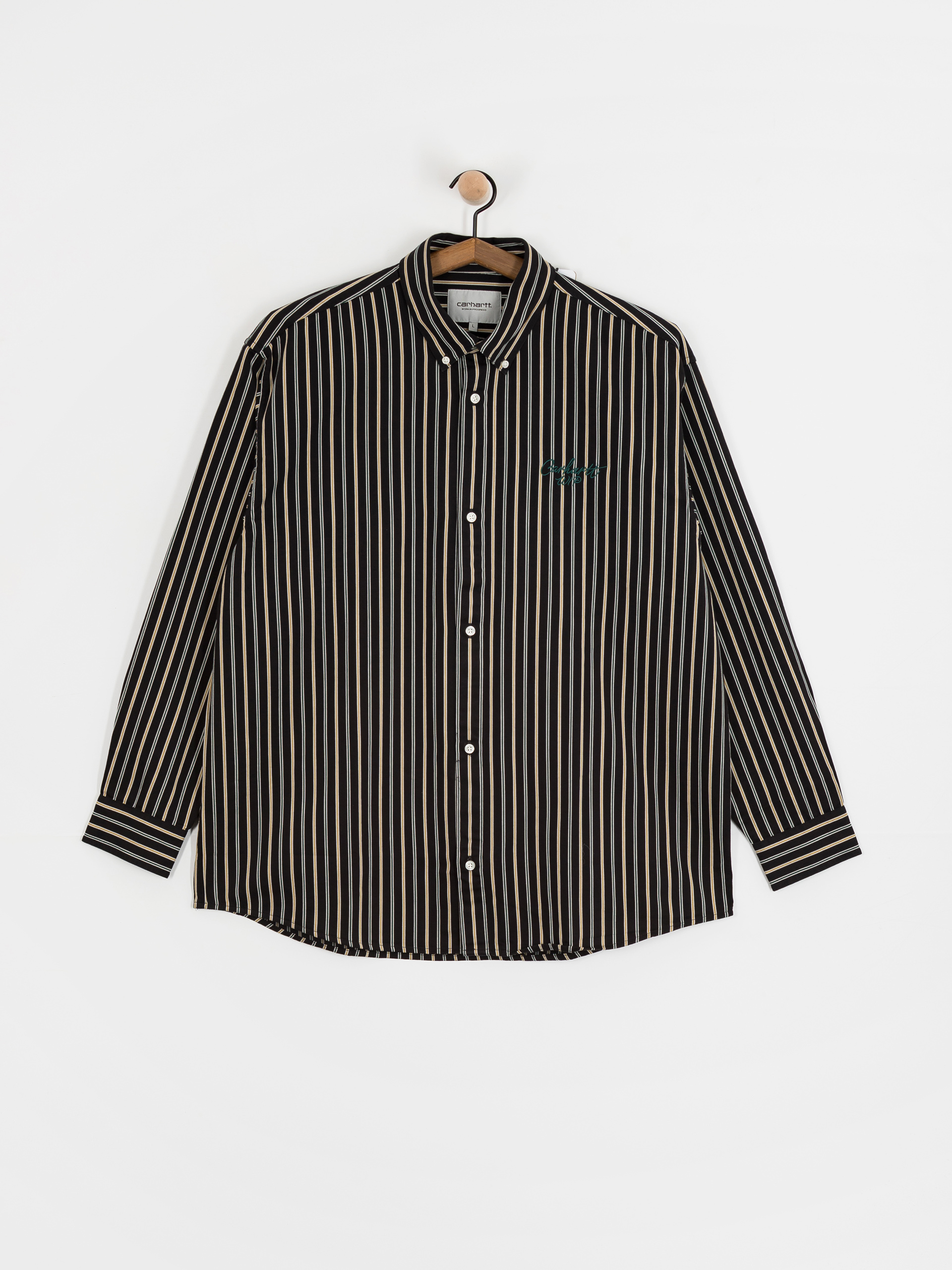 Риза Carhartt WIP Palance (palance stripe/black)