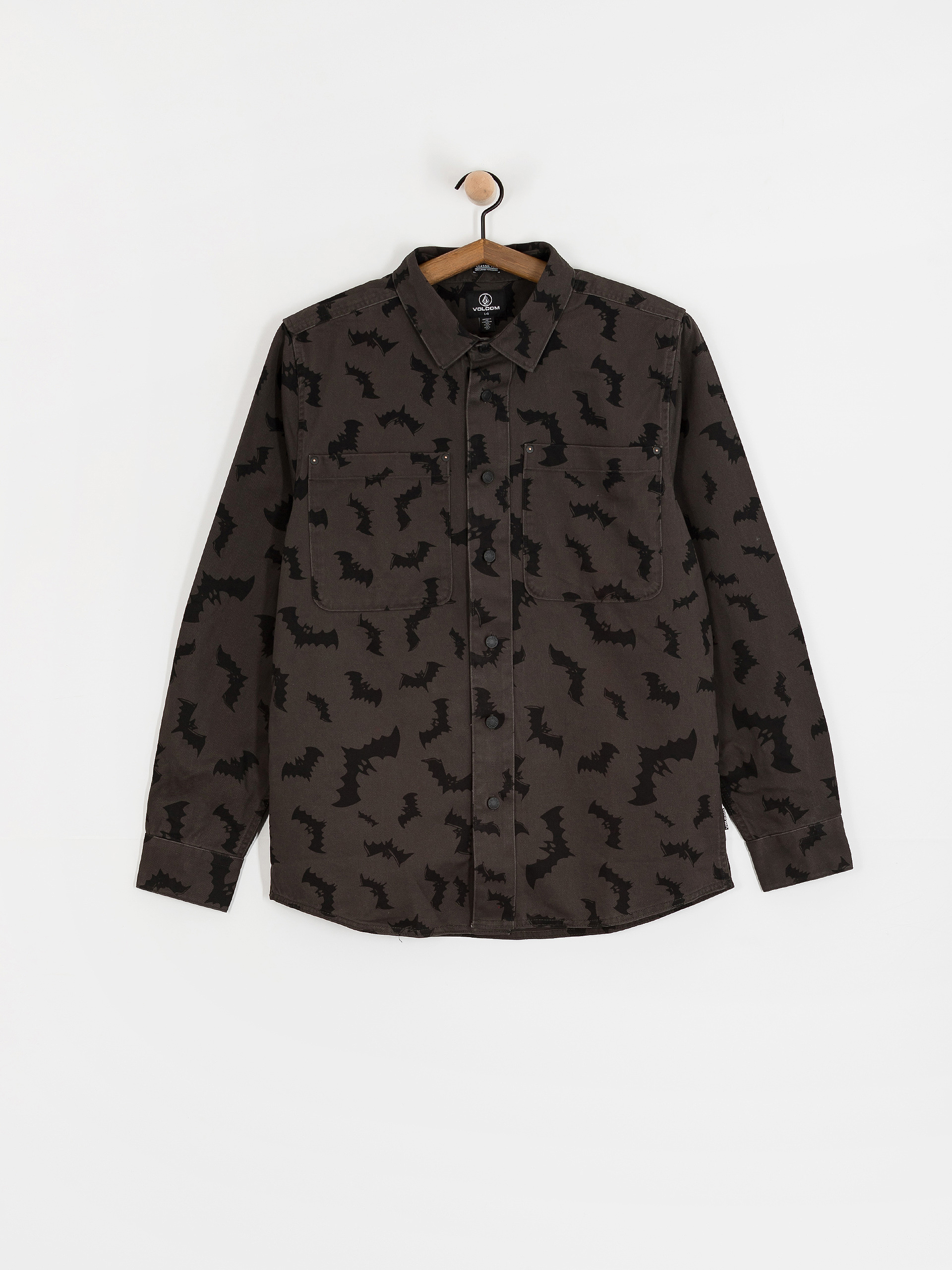 Риза Volcom Fa Jj Villard (rinsed black)