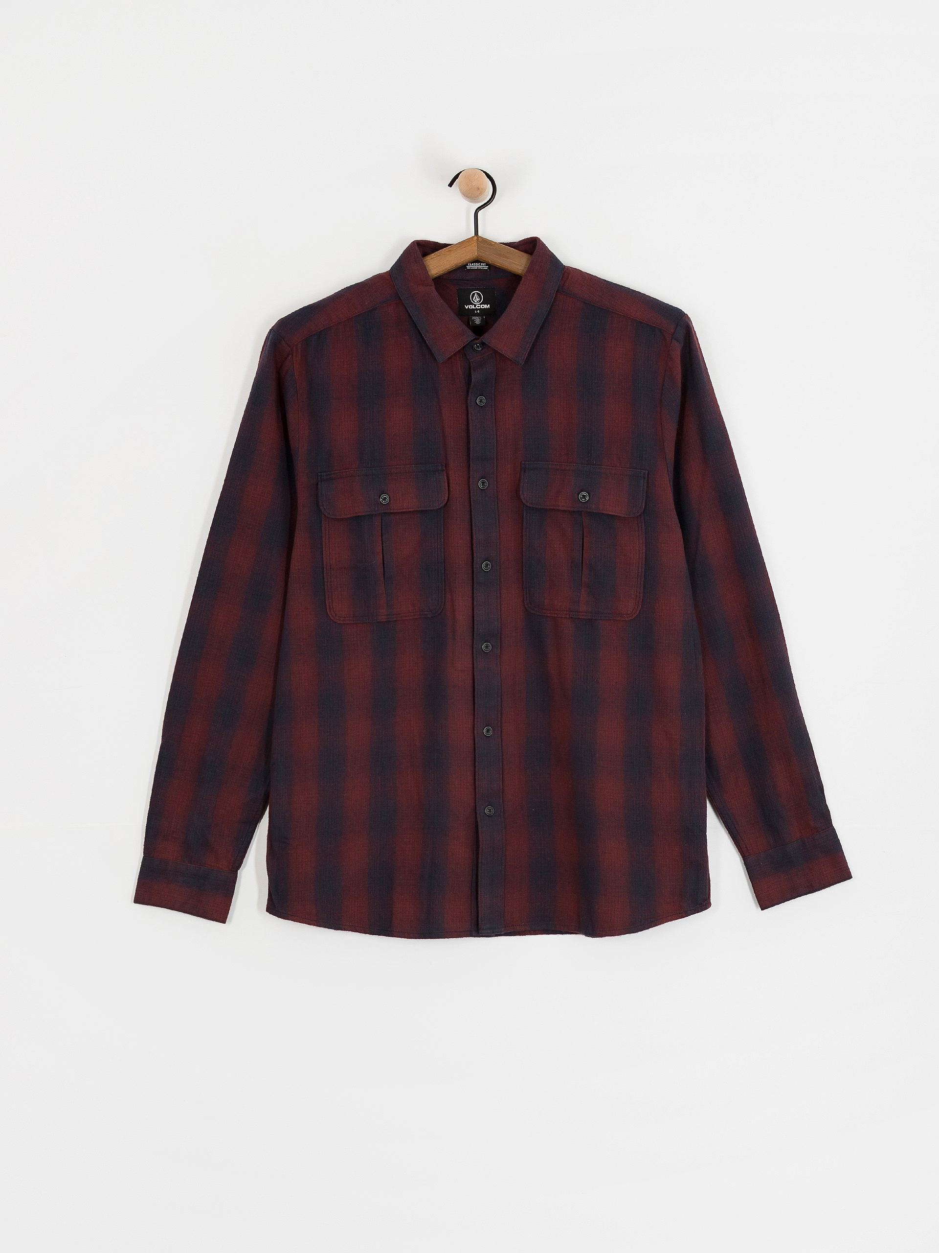 Риза Volcom Shadowstone Flannel (navy)