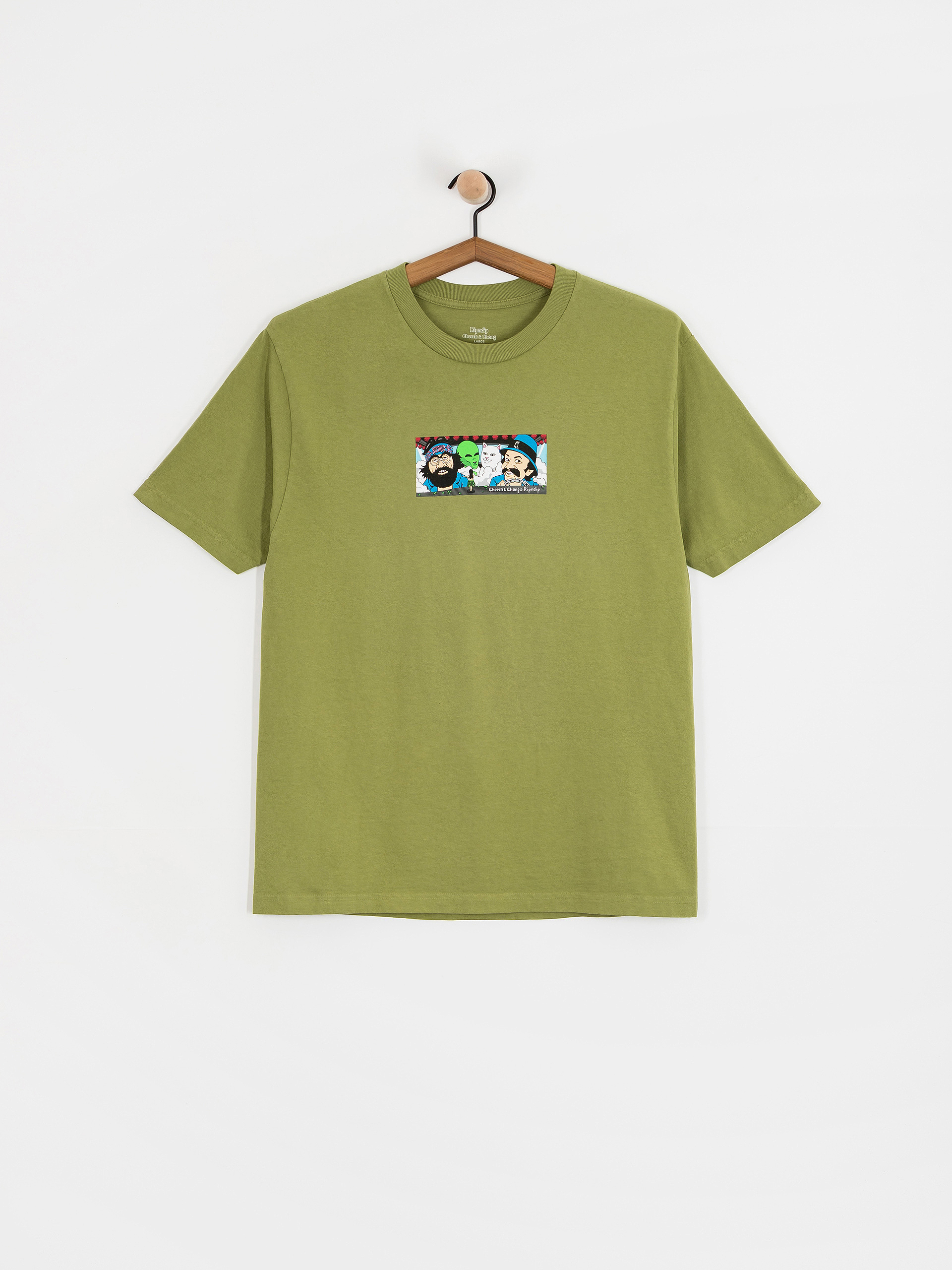 Тениска RipNDip Riders (light forest)