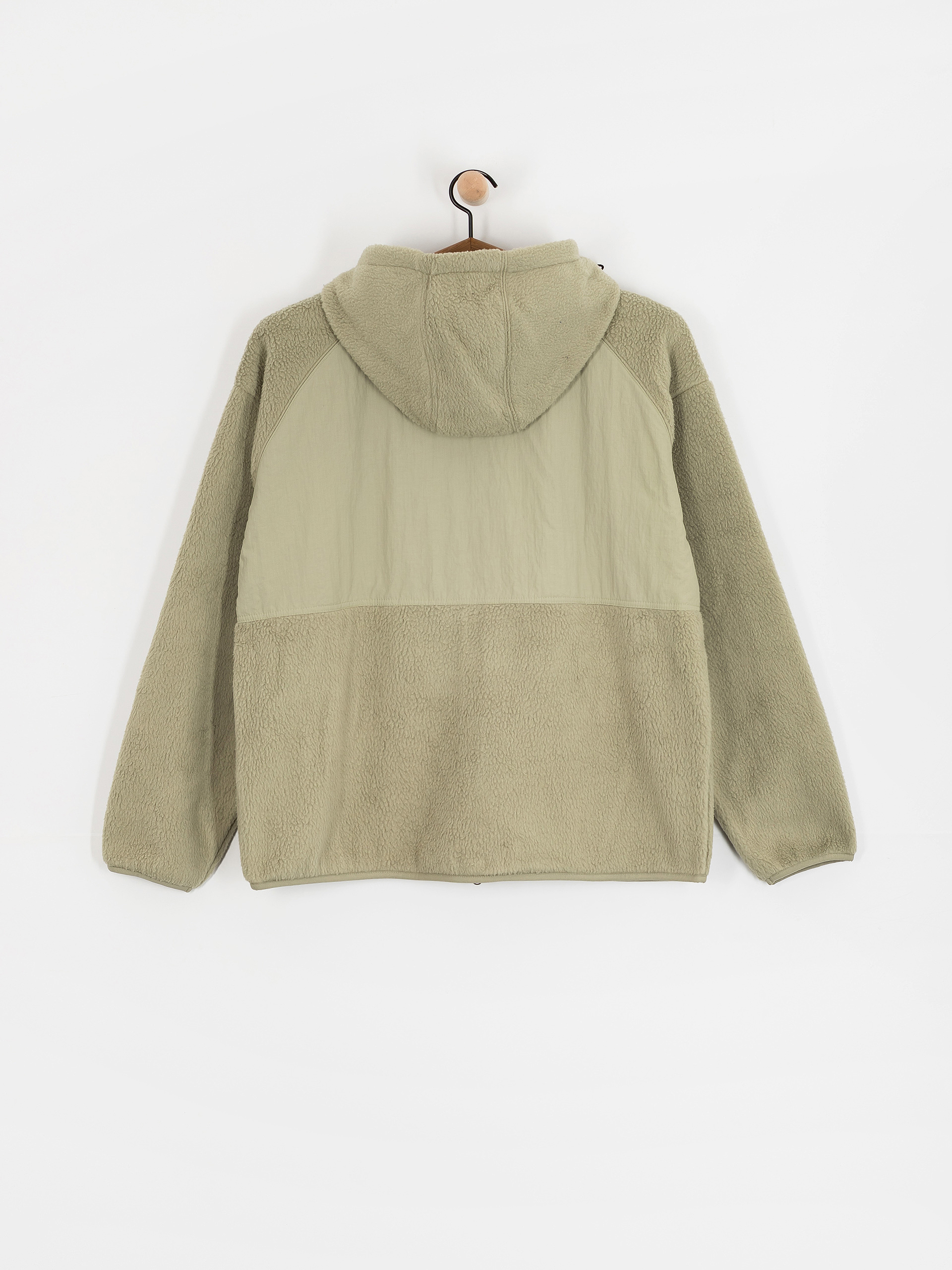 Суитшърт с качулка Volcom Nomaa Sherpa ZHD (green tea)