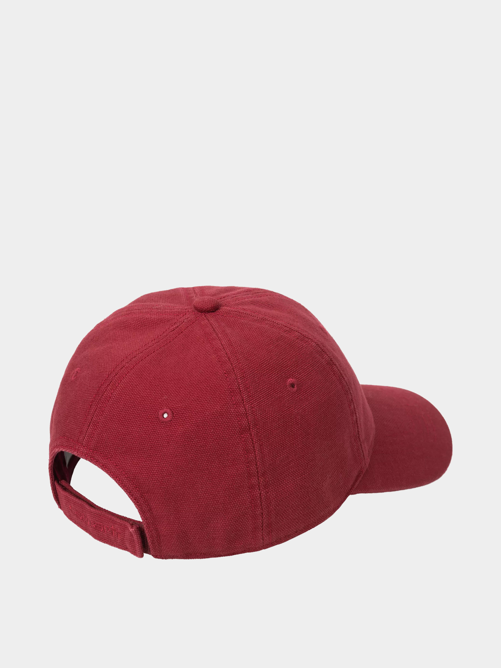 Шапка с козирка Carhartt WIP Selby Canvas (scarlet/stone washed)