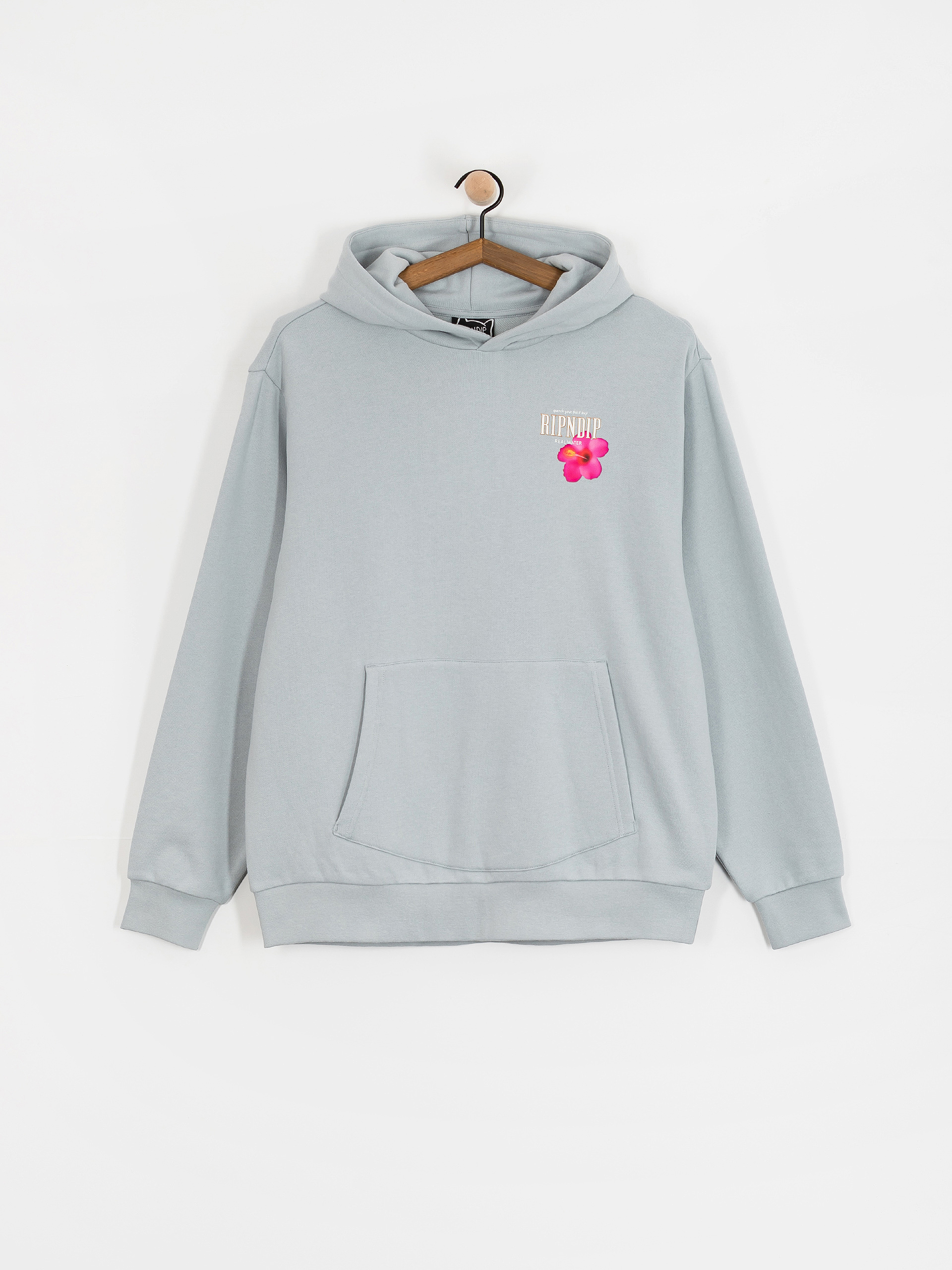 Суитшърт с качулка RipNDip Real Water HD (powder blue)
