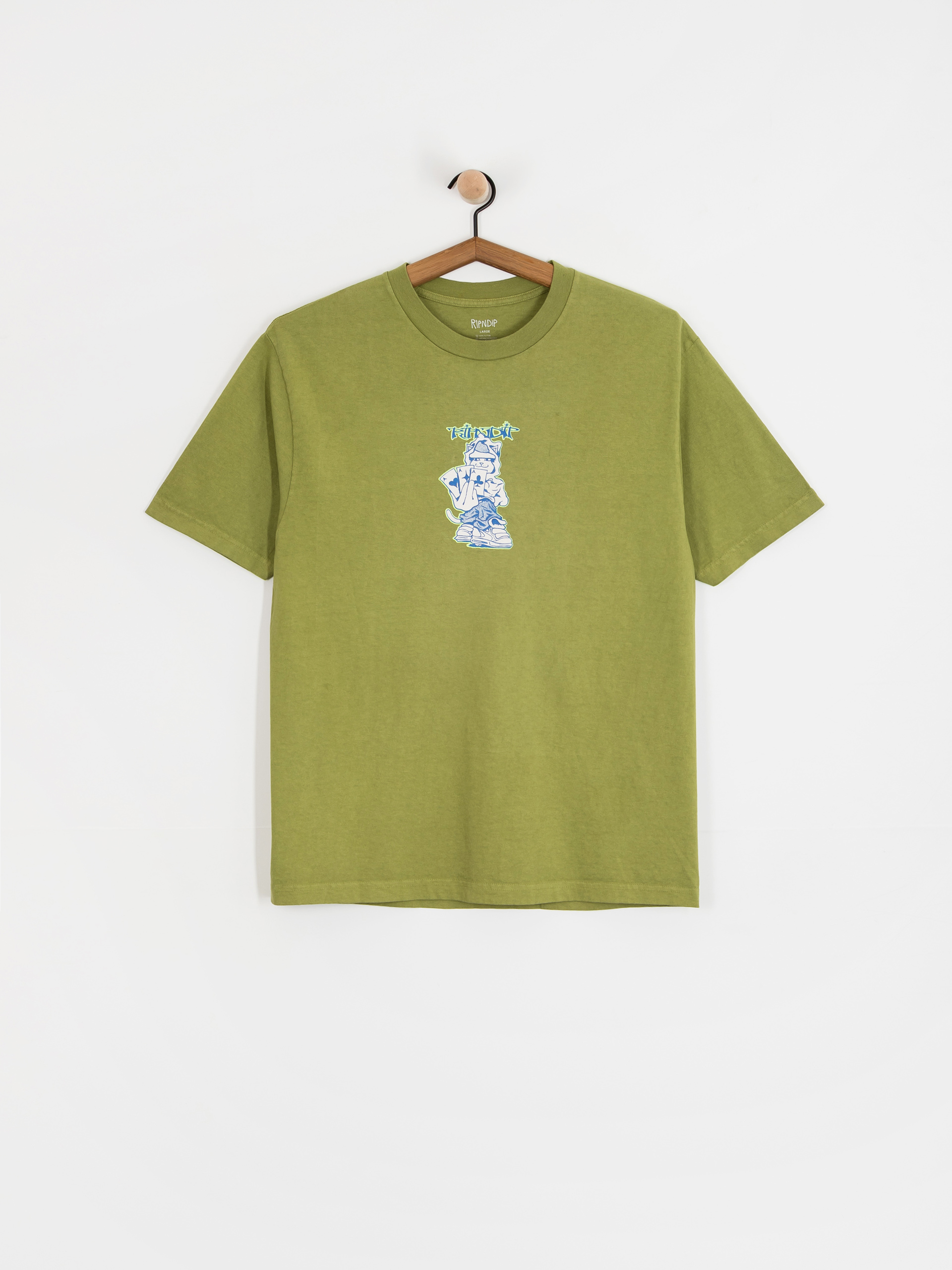 Тениска RipNDip Ace (light forest)