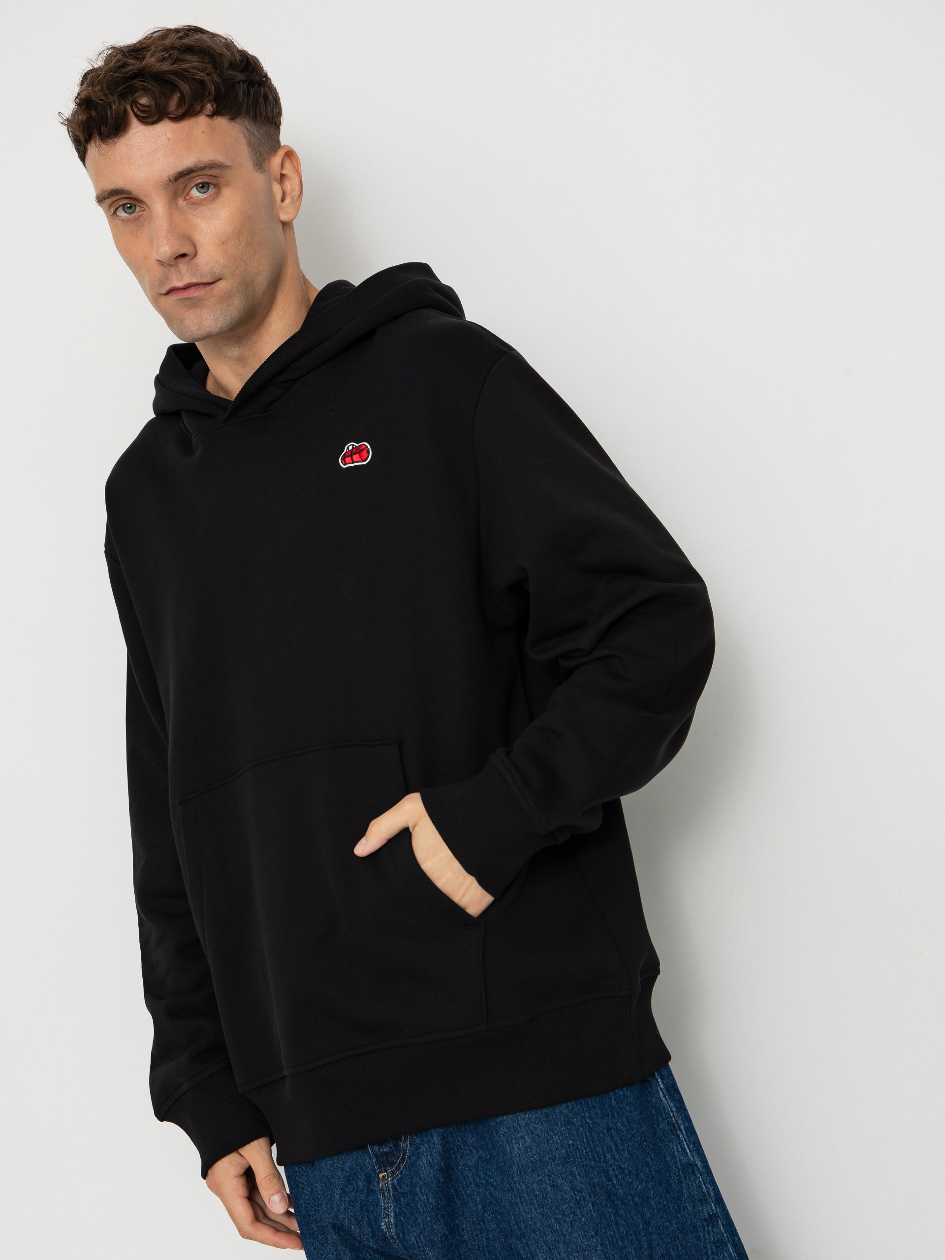 Суитшърт с качулка The North Face Icon Relaxed HD (tnf black)
