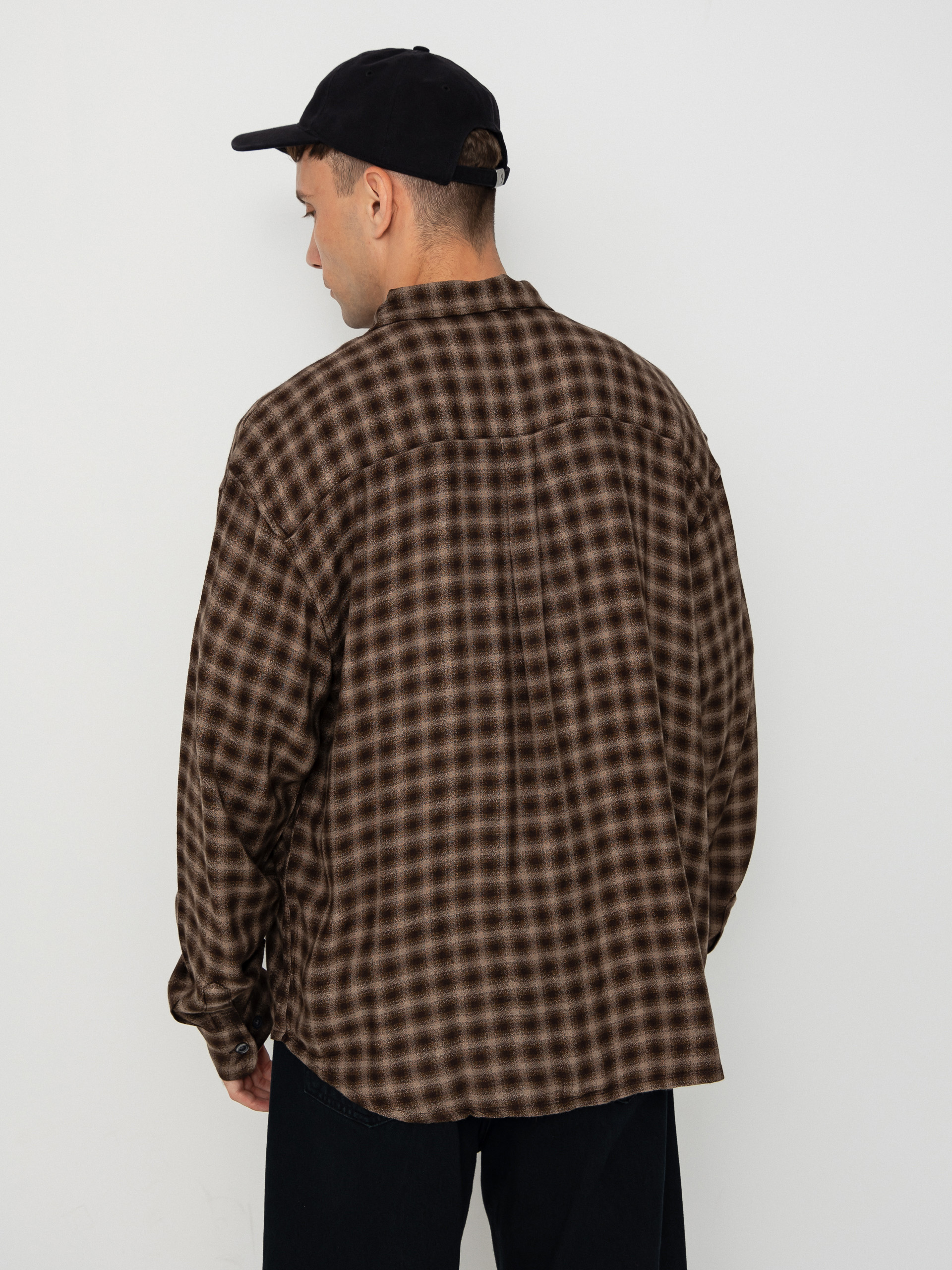 Риза OBEY Clarence Woven (black multi)