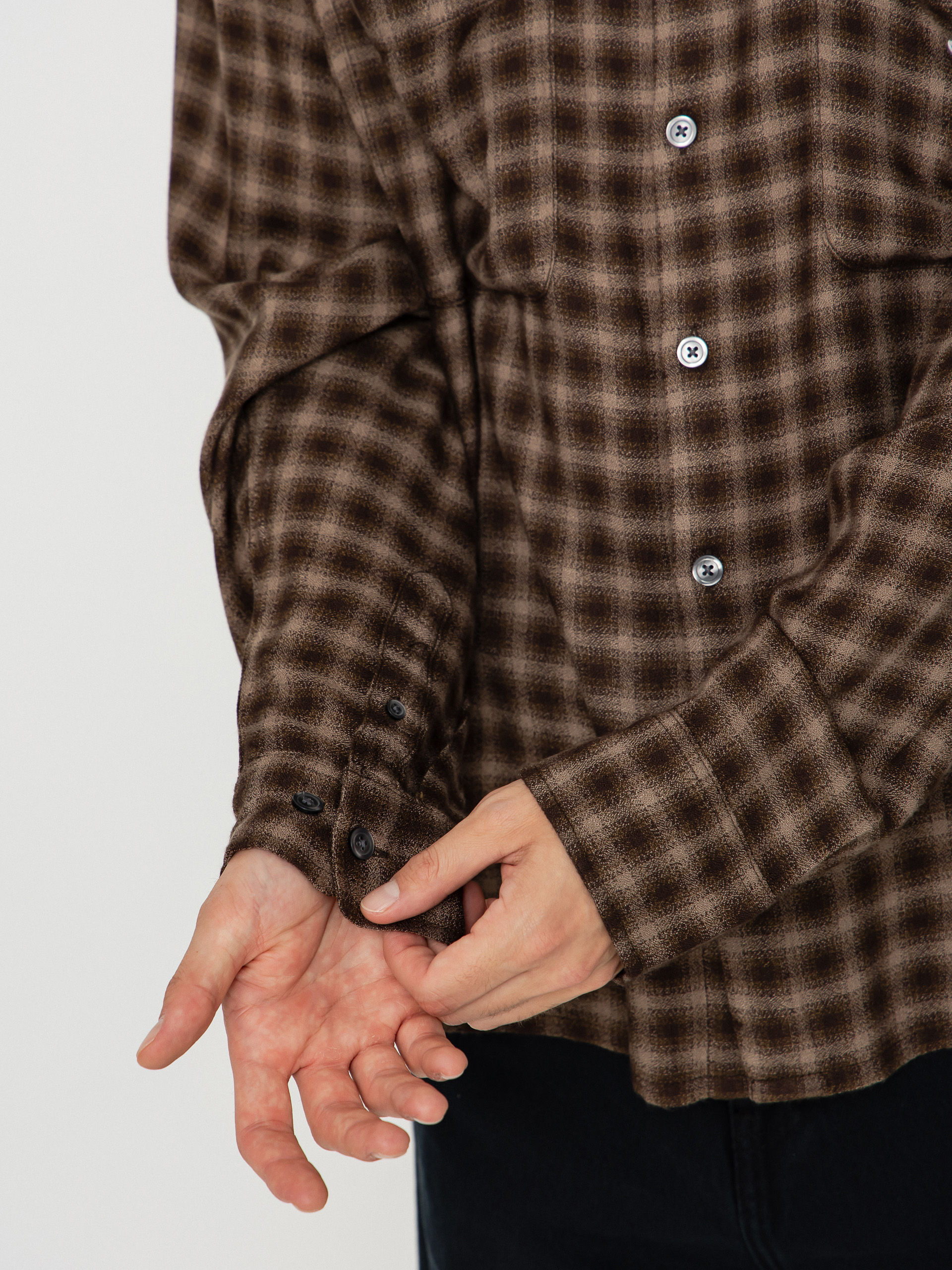 Риза OBEY Clarence Woven (black multi)