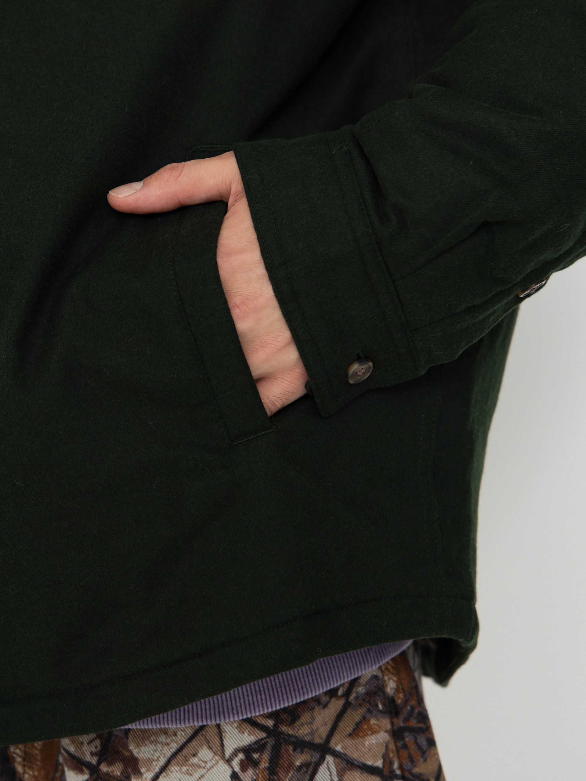 Риза Patagonia LW Insulated Fjord Flannel (old growth green)