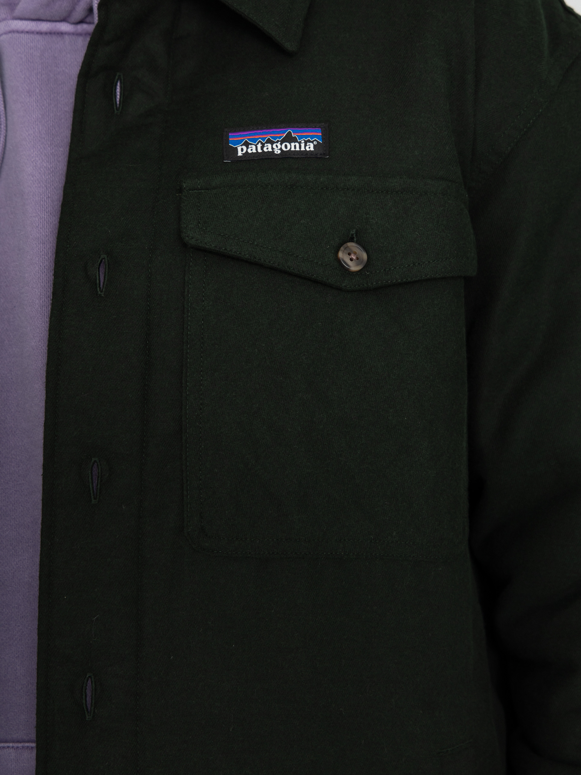 Риза Patagonia LW Insulated Fjord Flannel (old growth green)