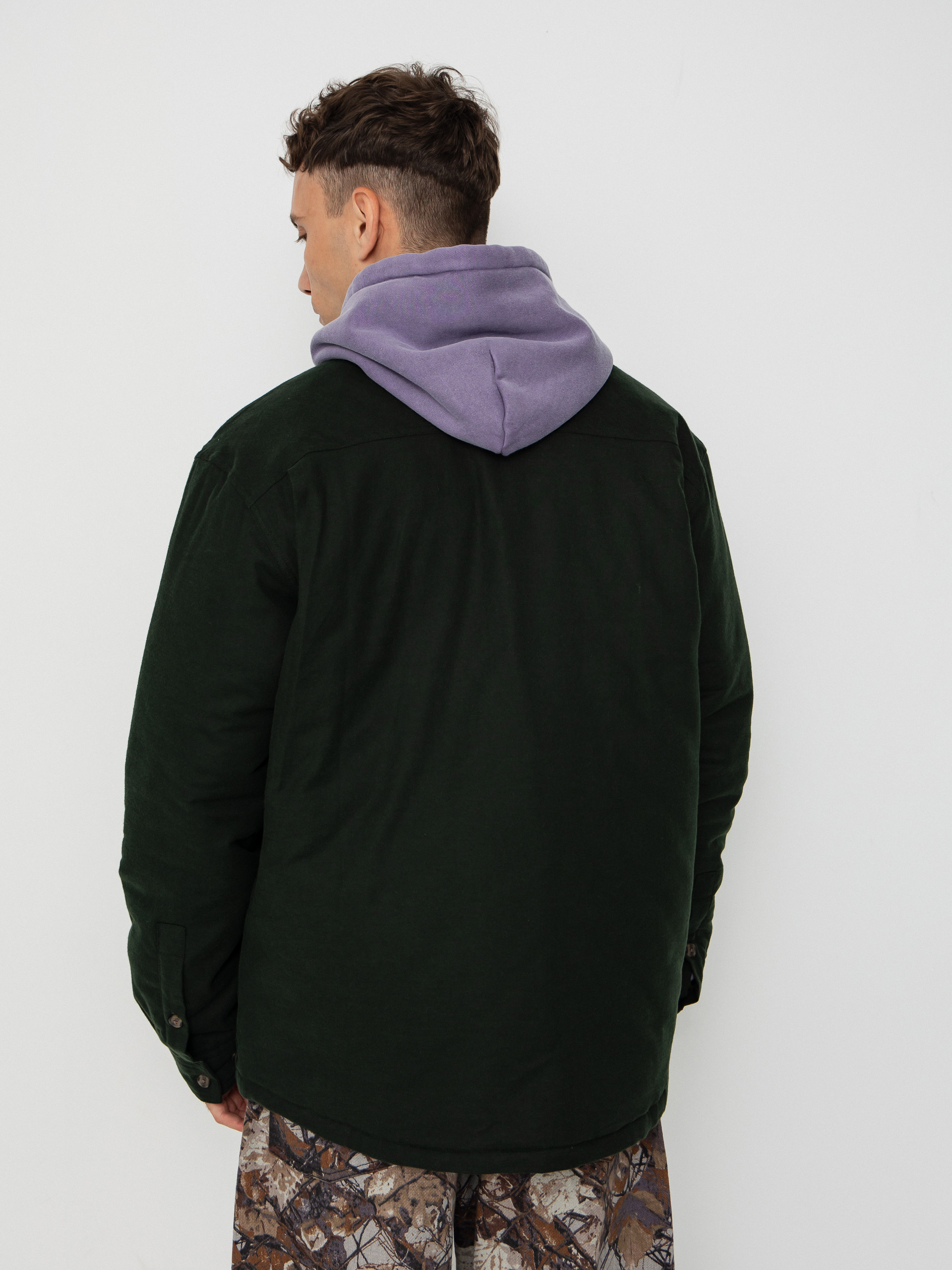 Риза Patagonia LW Insulated Fjord Flannel (old growth green)