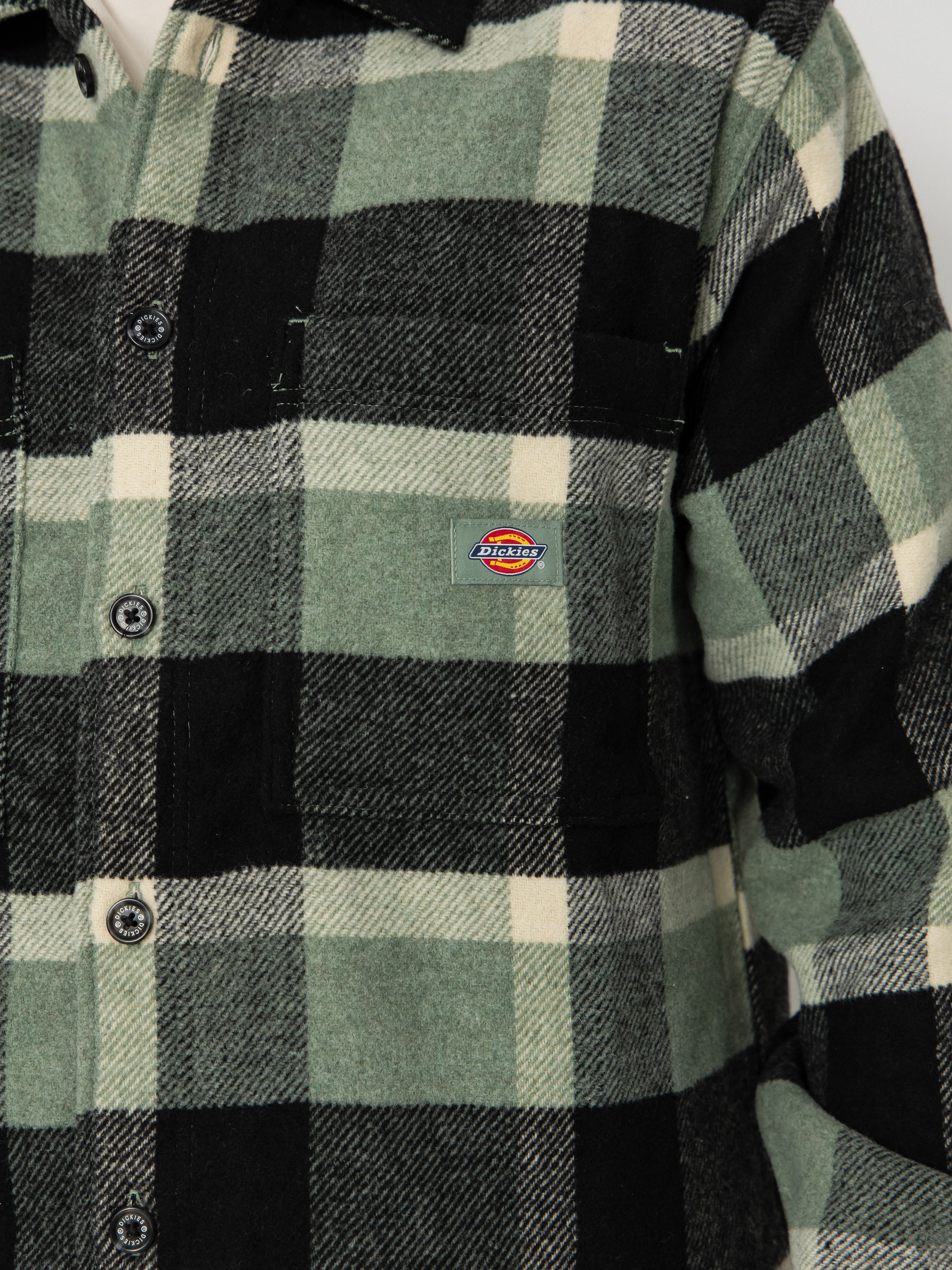 Риза Dickies Plaid Coaling (sea spray)