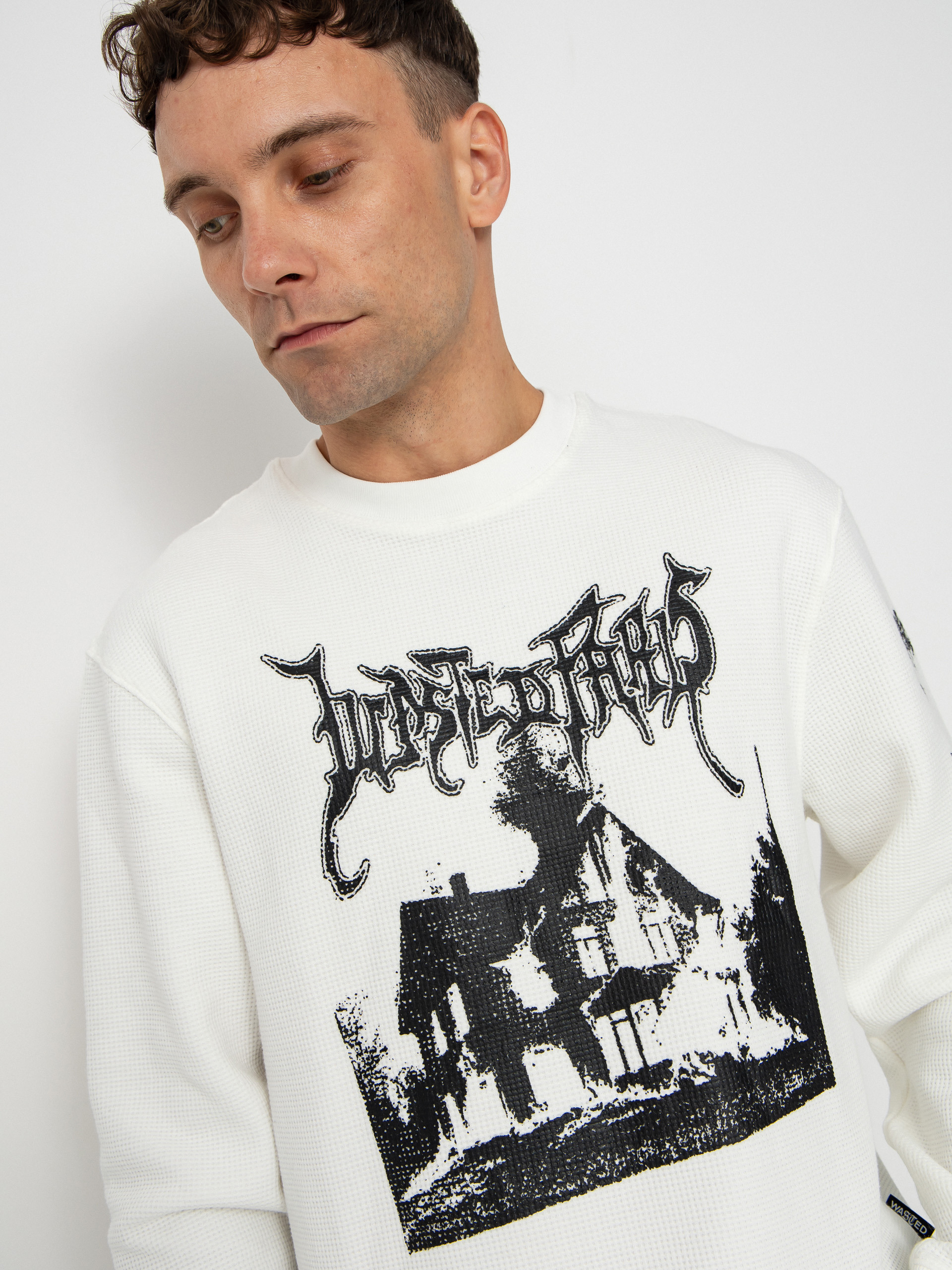 Блуза Wasted Paris Ignited Thermal (white)