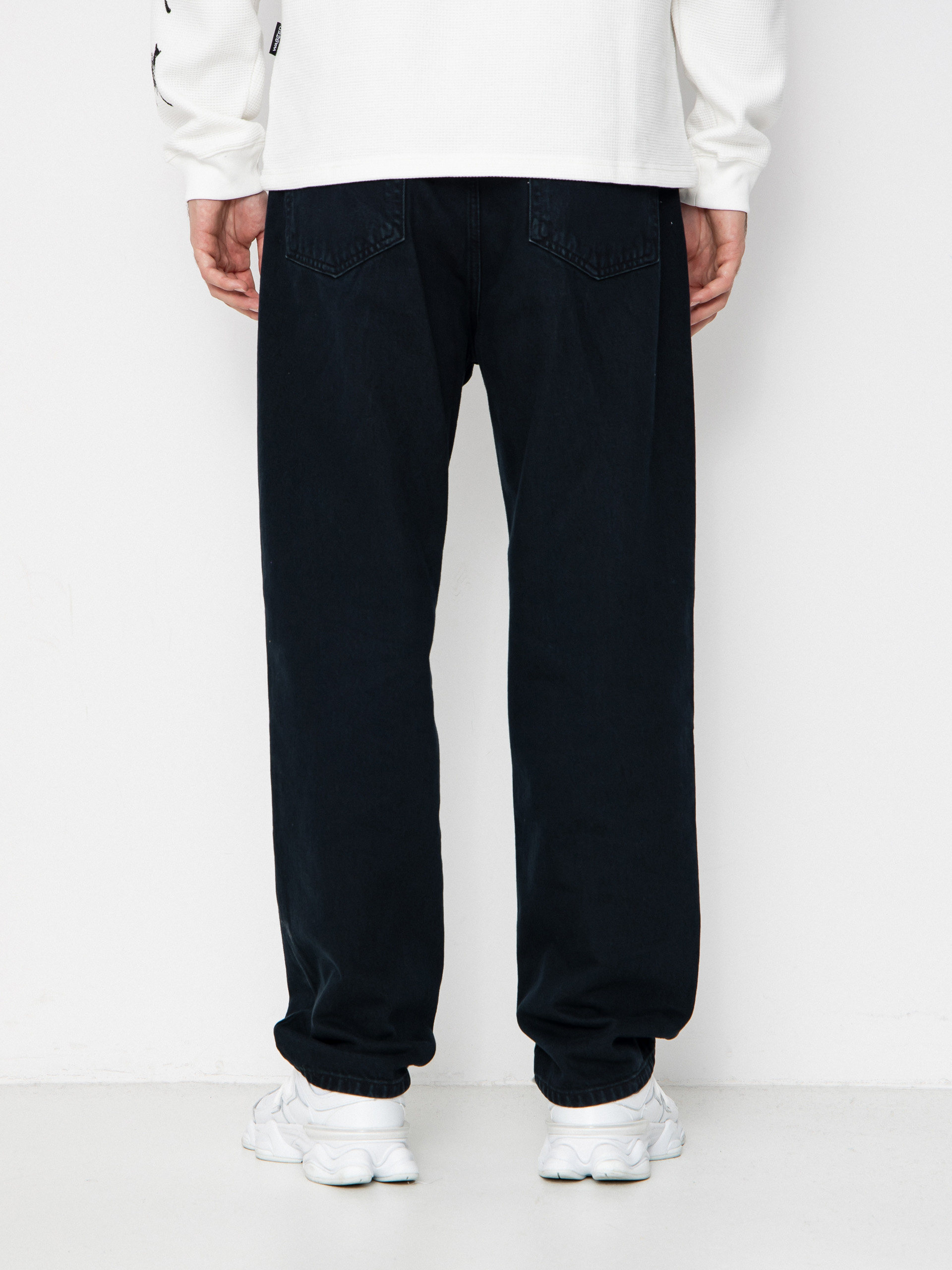 Панталони Carhartt WIP Aaron (blue/midnight wash)