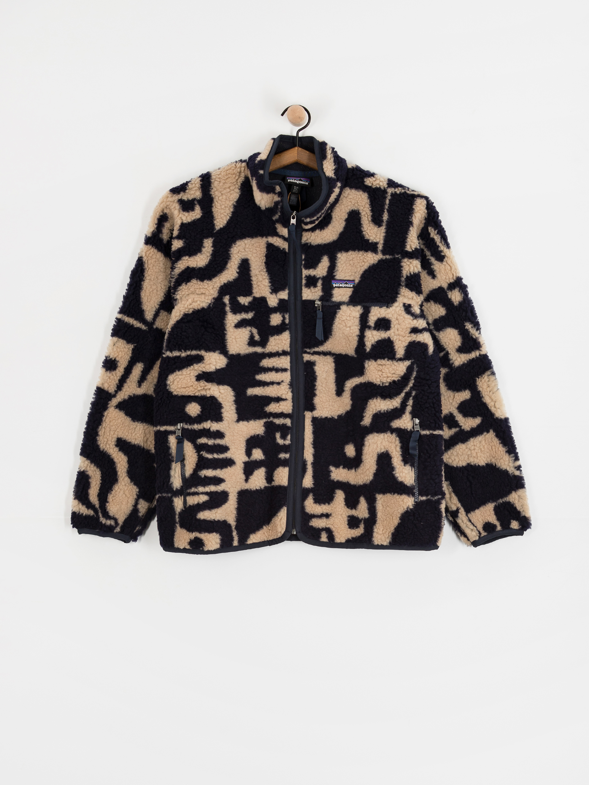 Суитшърт Patagonia Natural Blend Retro Cardigan (mother tree oar tan)