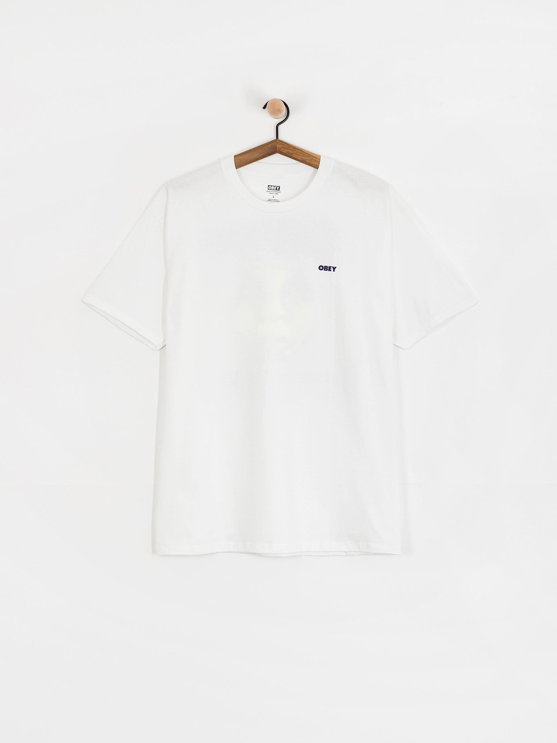 Тениска OBEY Obey Erase All Thought (white)