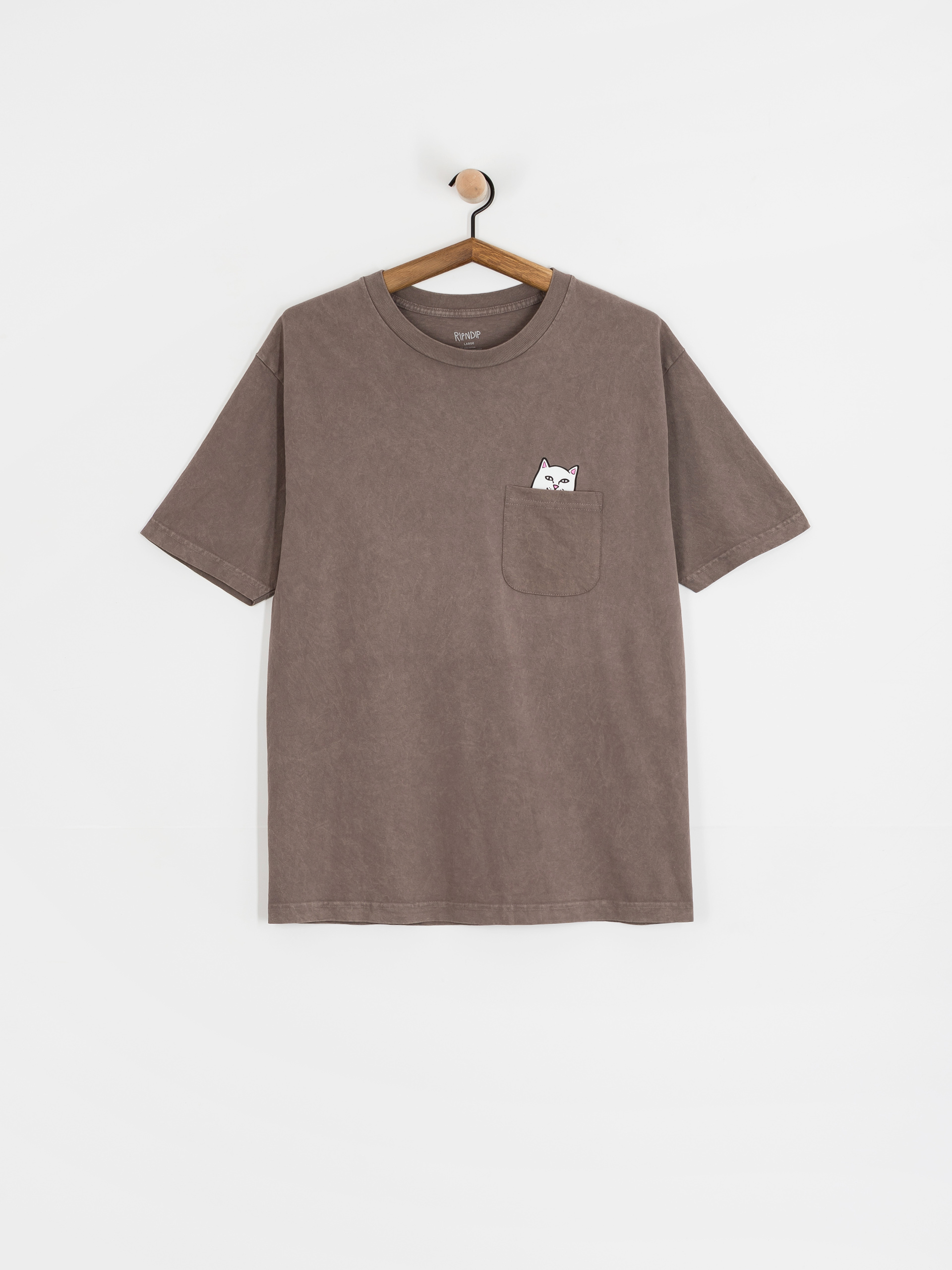 u0422u0435u043du0438u0441u043au0430 RipNDip Lord Nermal Pocket (tan mineral wash)