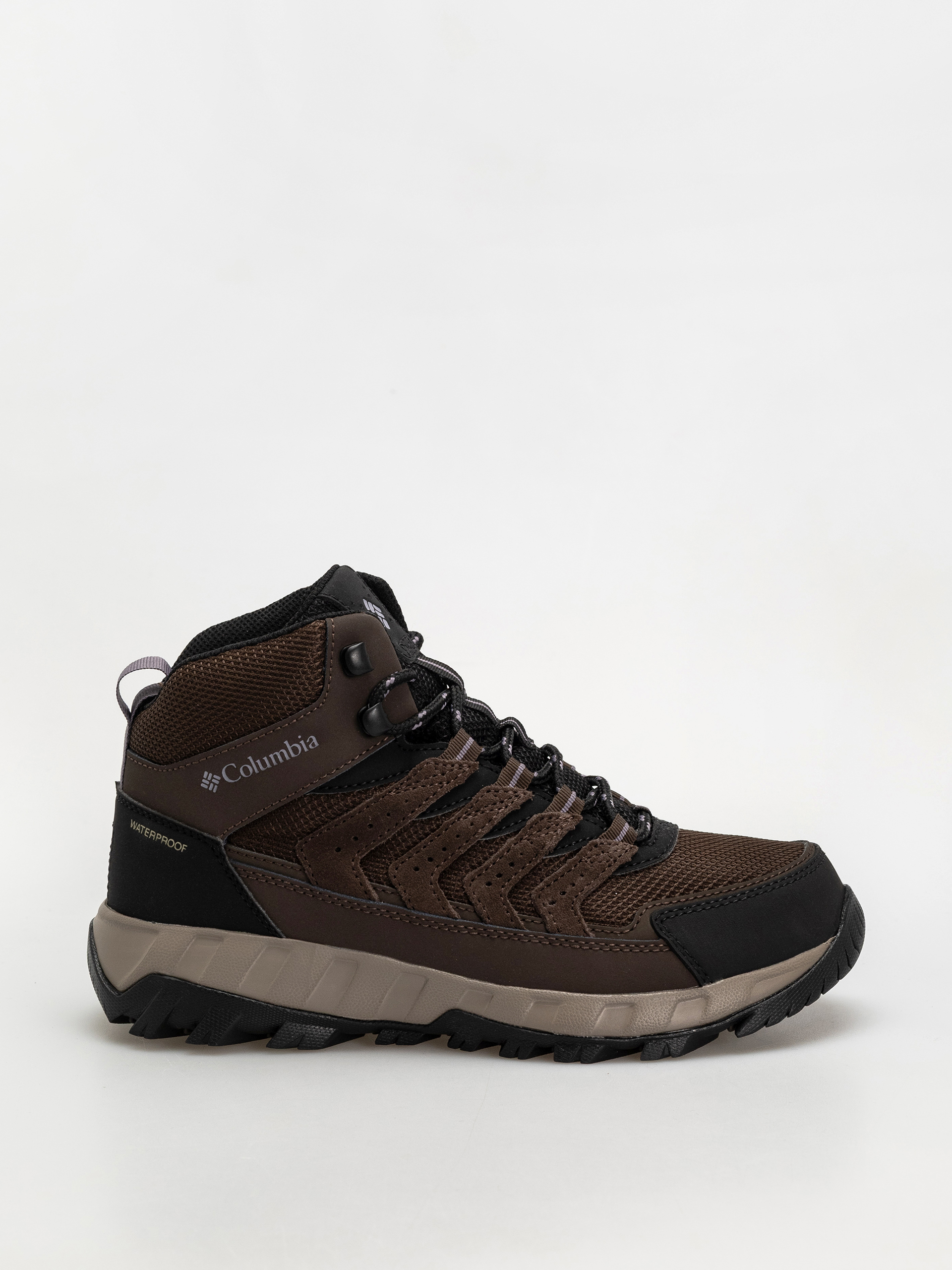 Обувки Columbia Strata Trail Mid WP Wmn (cordovan/granite purple)