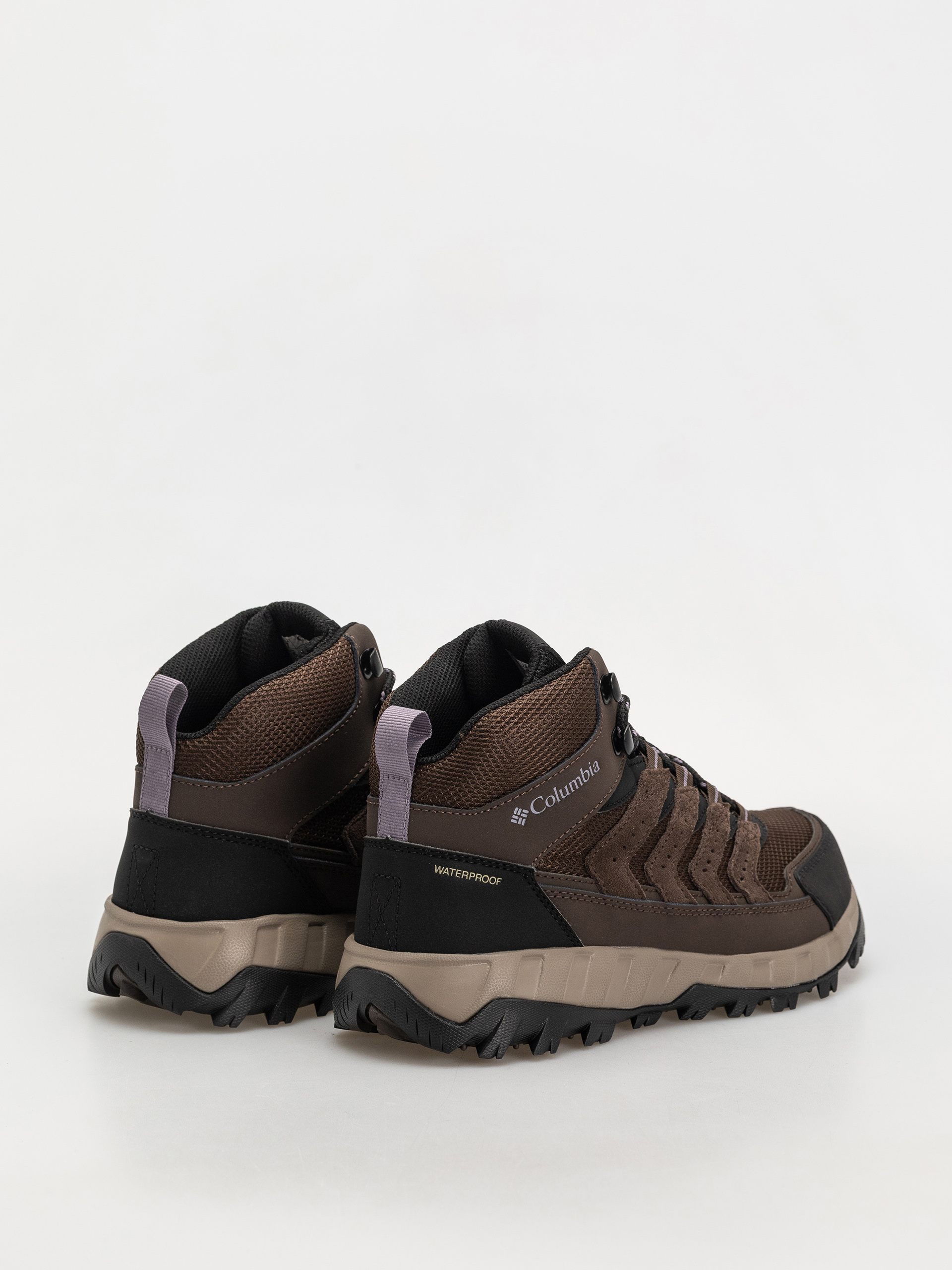 Обувки Columbia Strata Trail Mid WP Wmn (cordovan/granite purple)