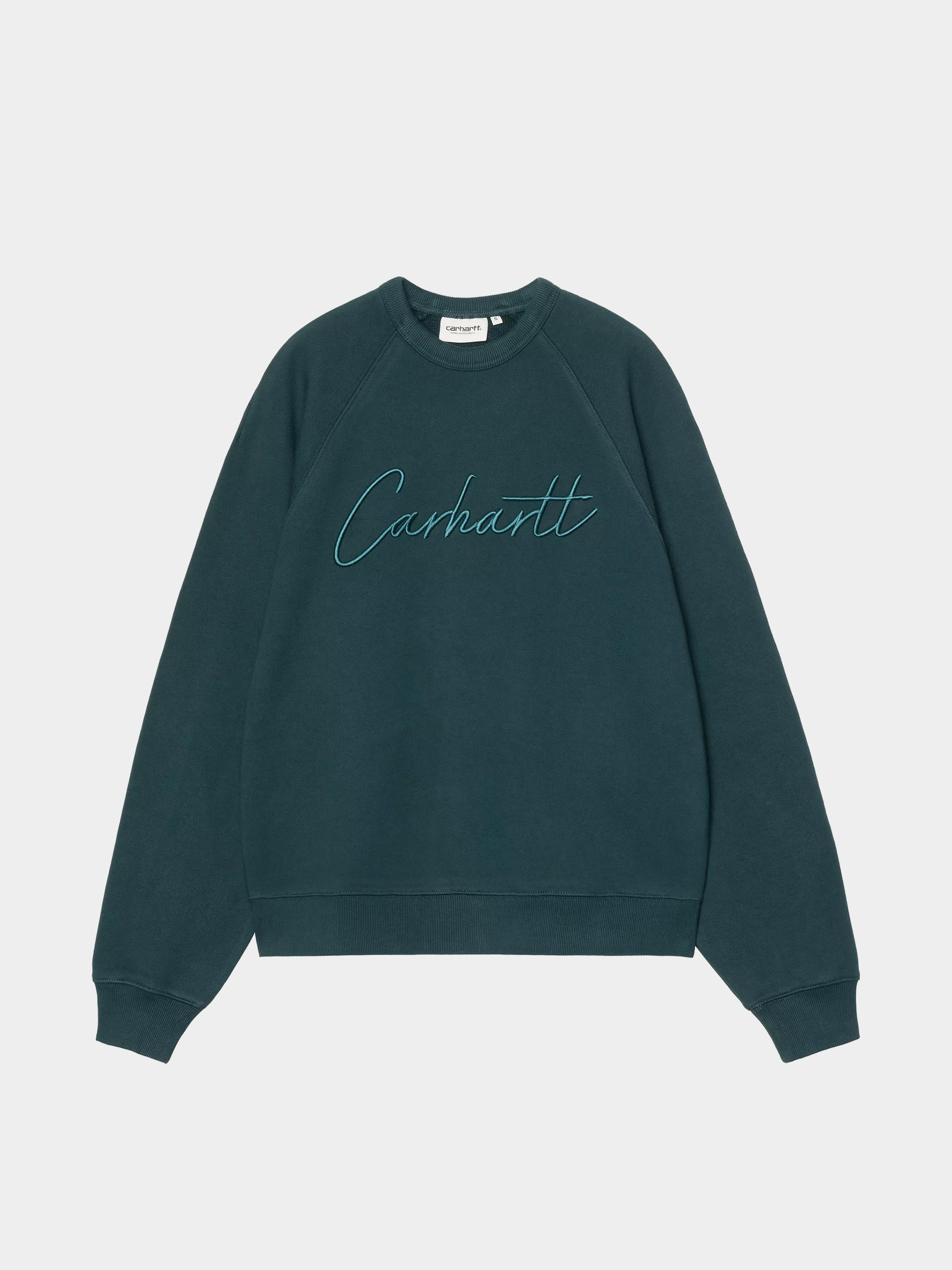 Суитшърт Carhartt WIP Ray Wmn (deep lagoon)