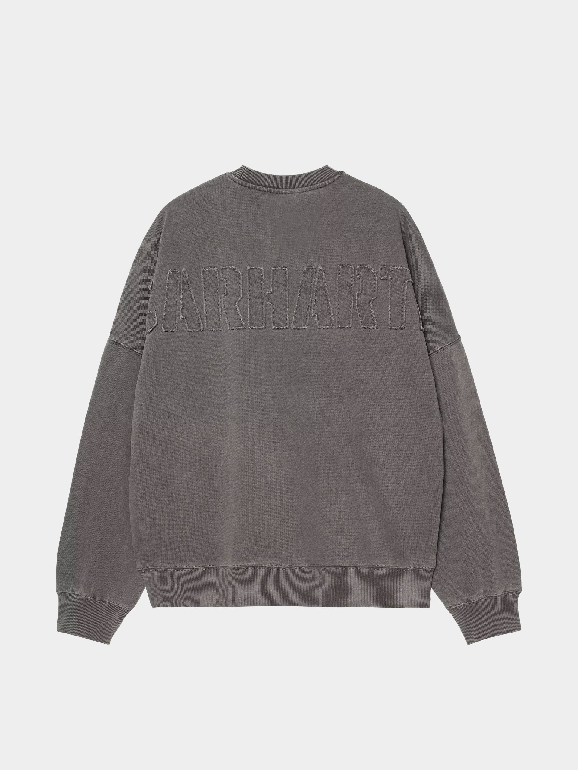 Суитшърт Carhartt WIP RGGD (black/garment dyed)