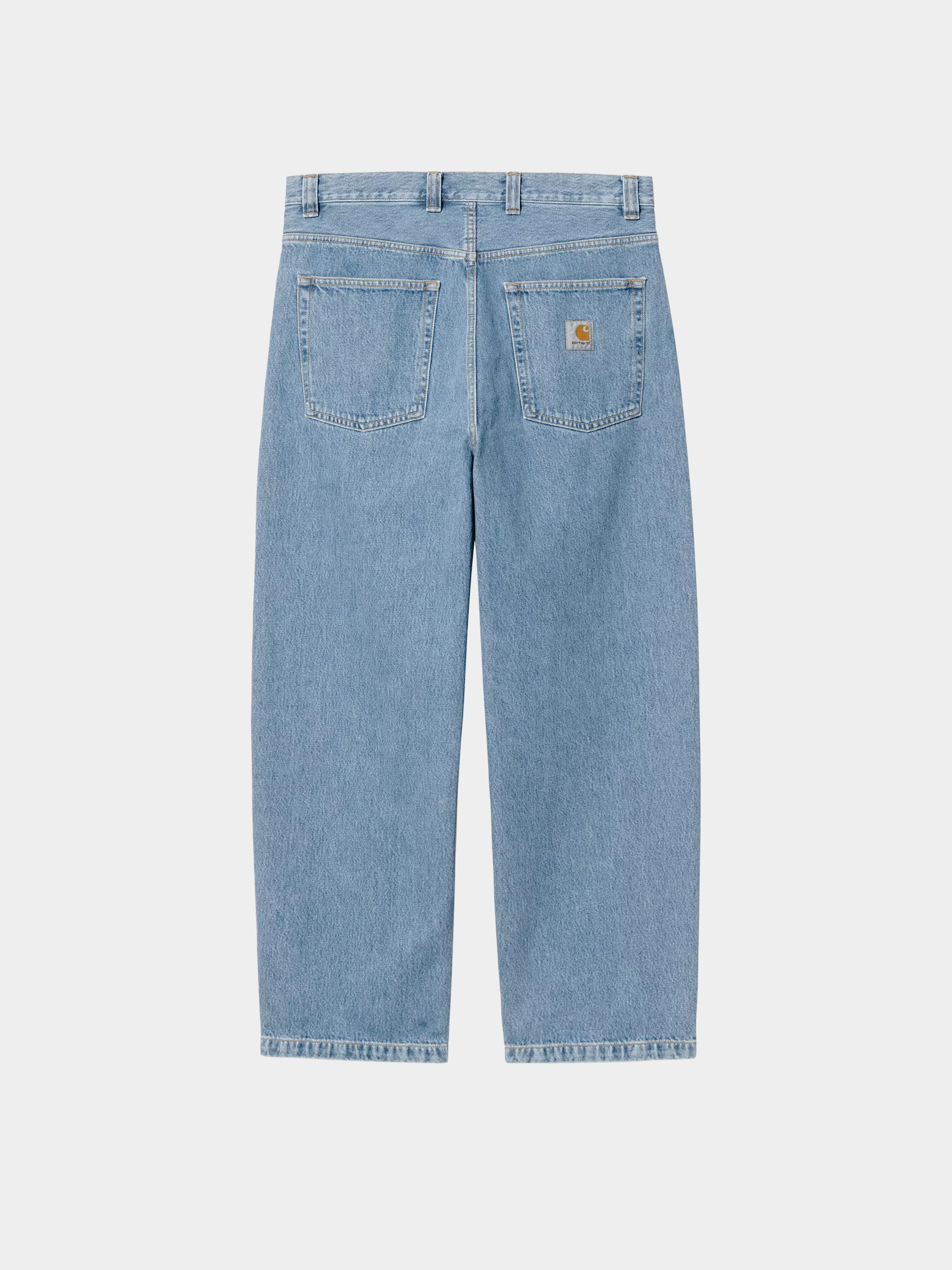 Панталони Carhartt WIP Brandon (blue/stone bleached)